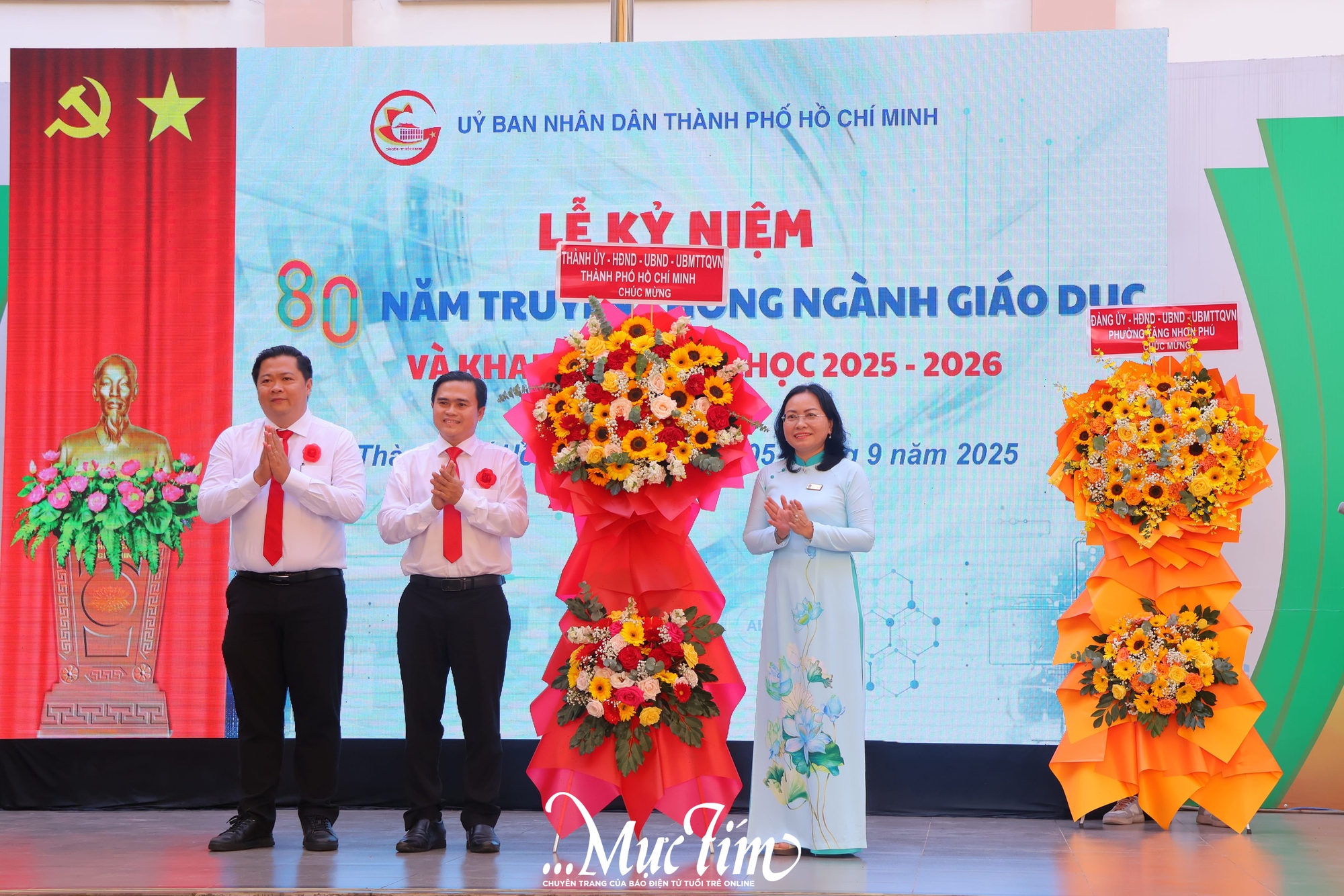 Khát vọng vươn mình của thầy và trò Trường THPT Dương Văn Thì trong năm học mới - Ảnh 1.