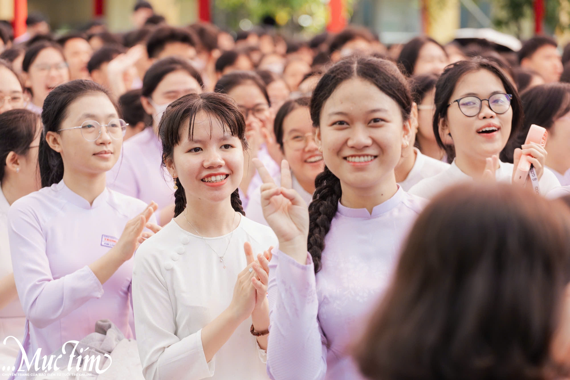 Teen Trường THPT Trung Phú rạng rỡ, quyết tâm trong ngày khai trường đặc biệt- Ảnh 21.