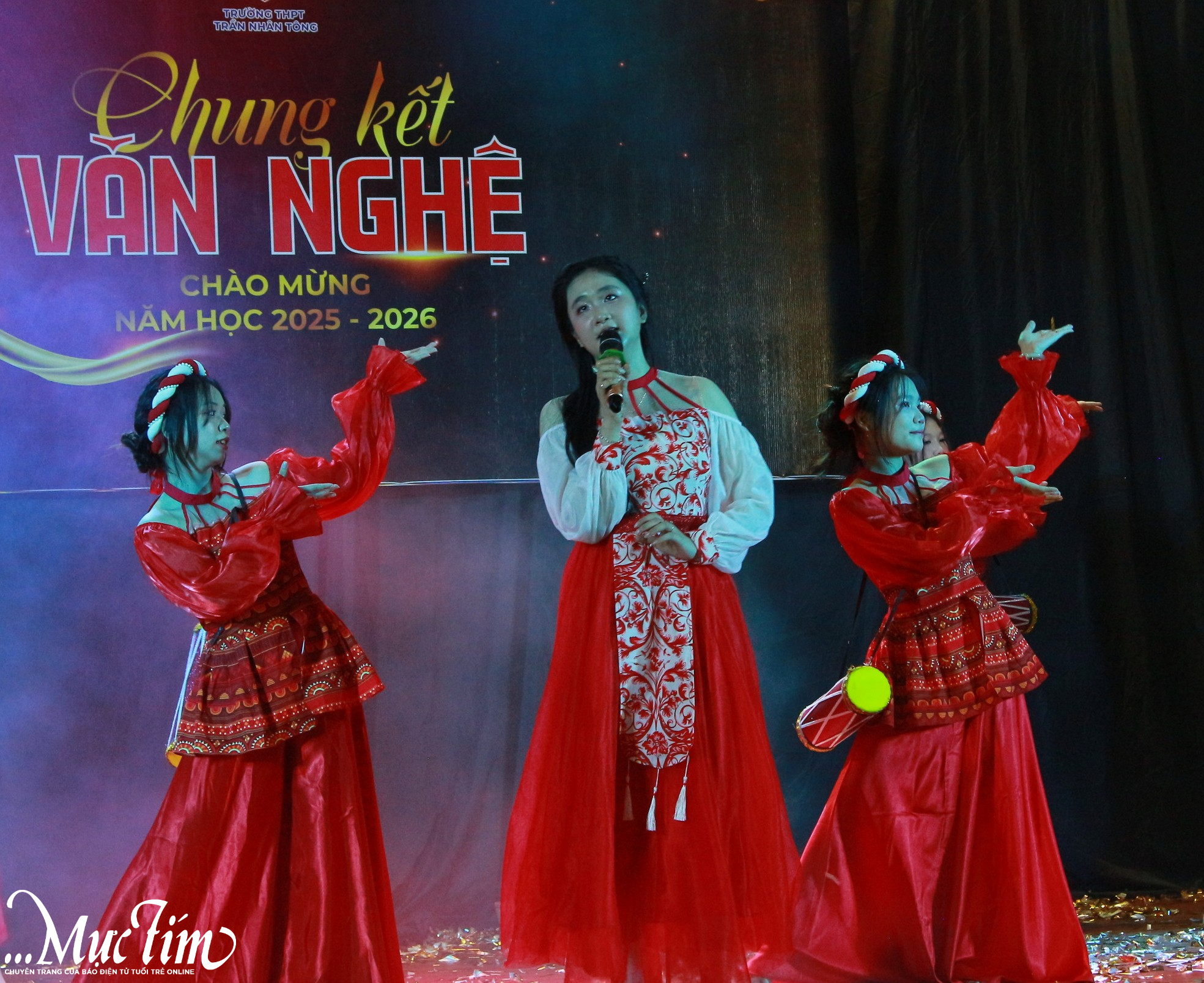 Teen Trường THPT Trần Nhân Tông văn nghệ sắc màu, sẵn sàng cho năm học mới- Ảnh 3.