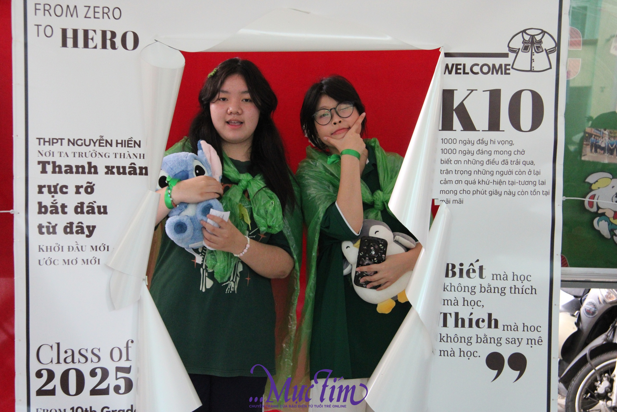 Câu lạc bộ Trường THPT Nguyễn Hiền catwalk, hô tên theo phong cách Miss Grand- Ảnh 12.
