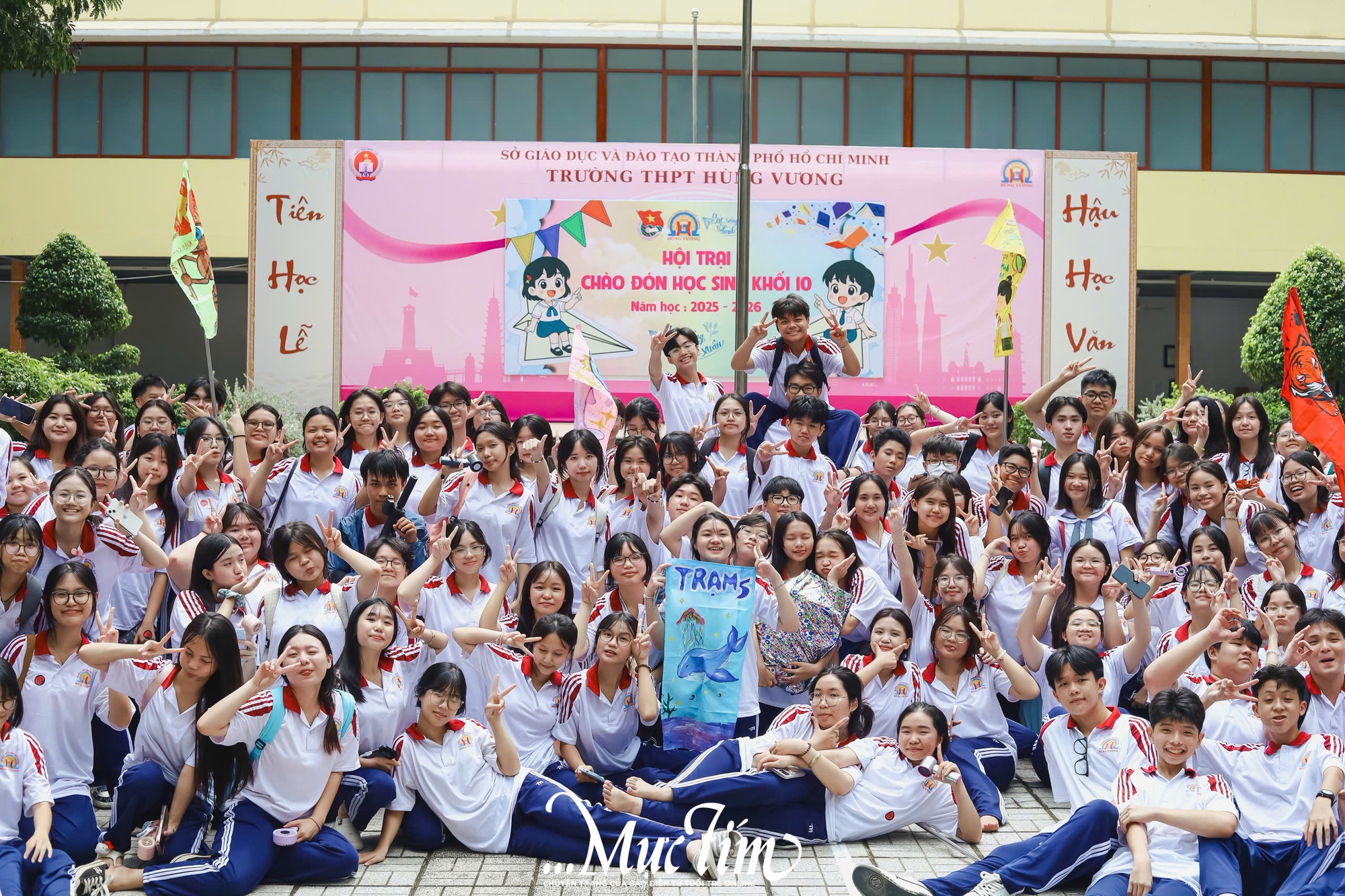 ‘Bắt sóng thanh xuân’ cùng 'tân binh' Trường THPT Hùng Vương- Ảnh 1.