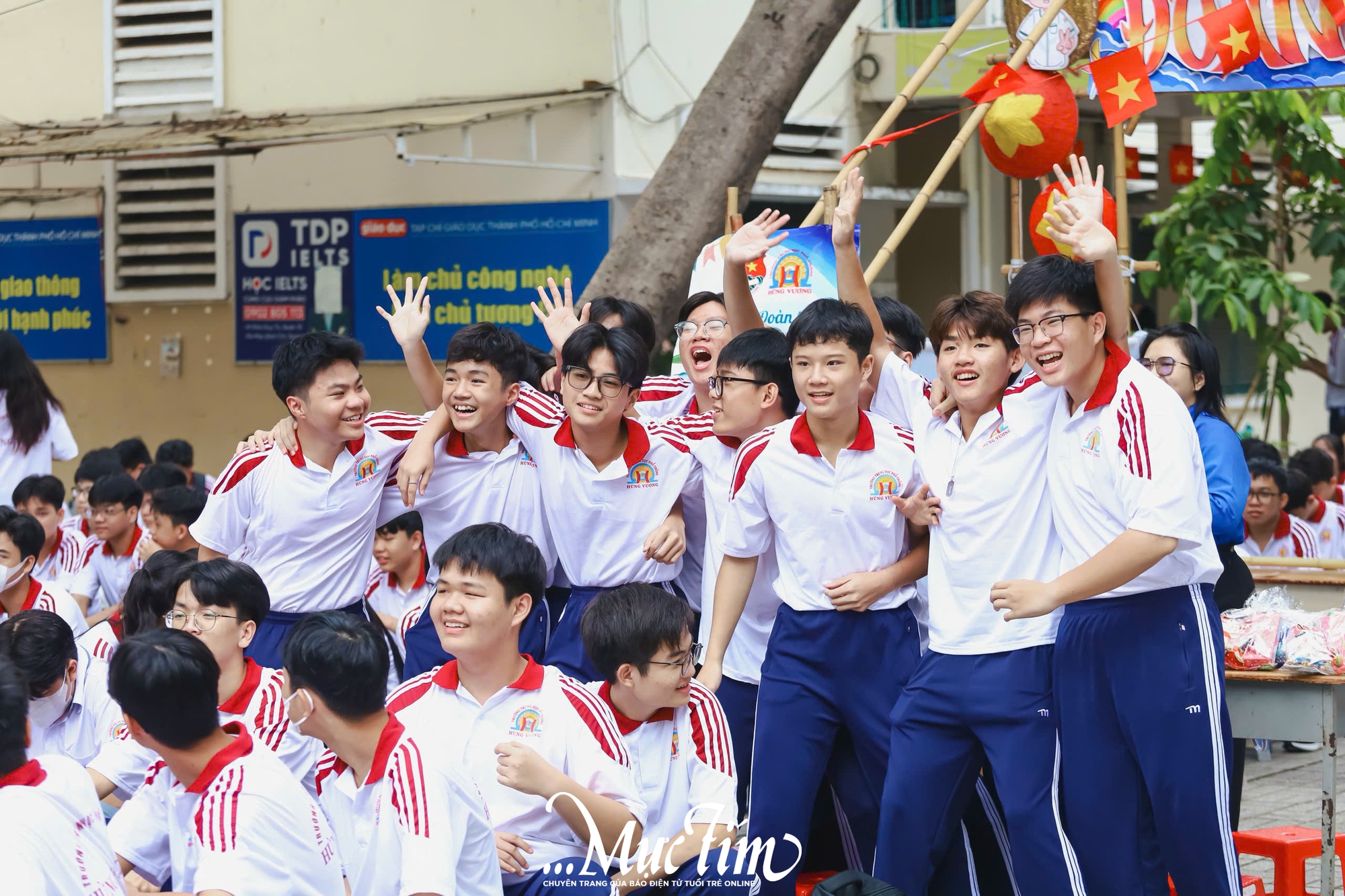‘Bắt sóng thanh xuân’ cùng 'tân binh' Trường THPT Hùng Vương- Ảnh 2.