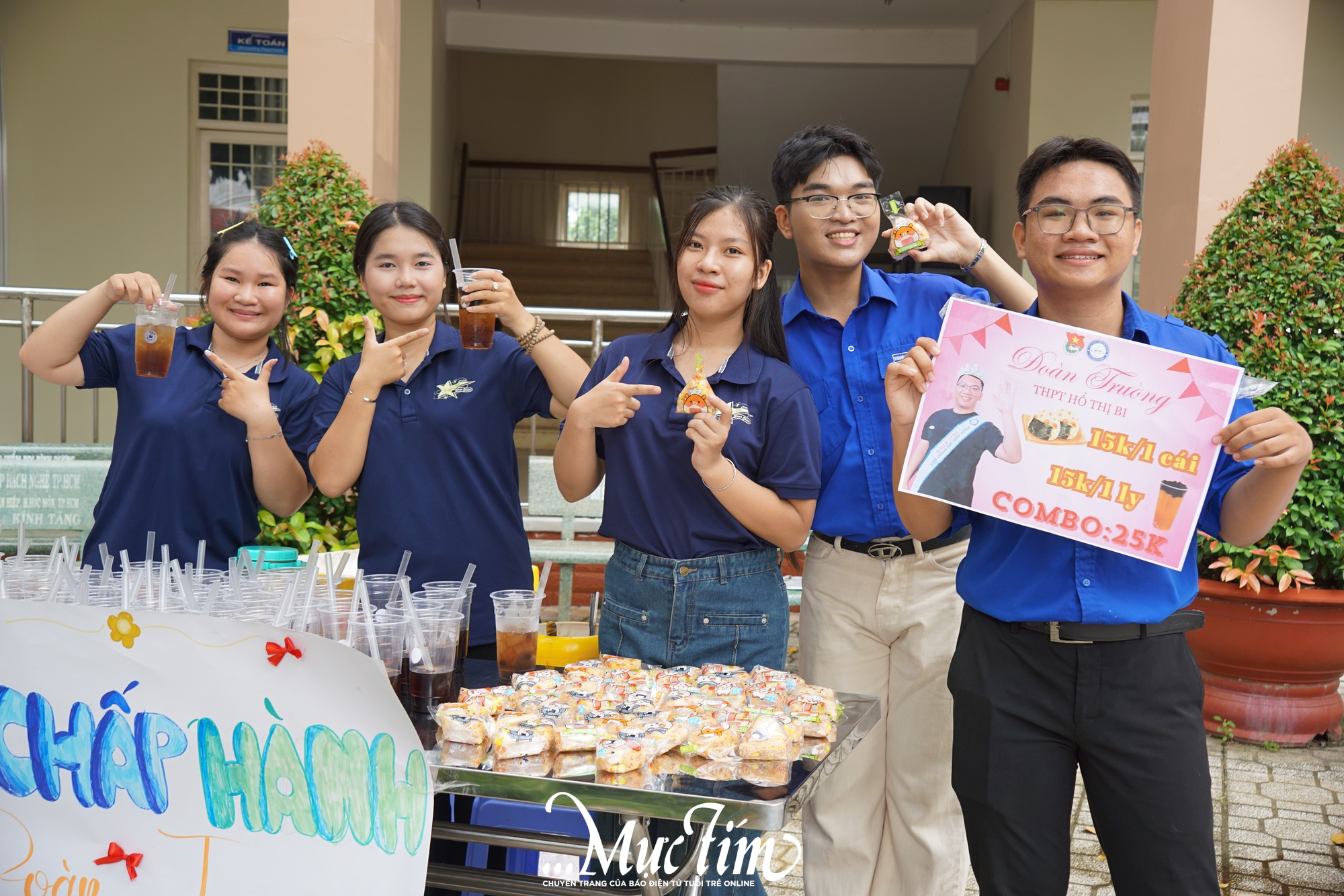 Nạp đầy năng lượng tại Ngày hội chào đón học sinh khối 10 Trường THPT Hồ Thị Bi - Ảnh 7.