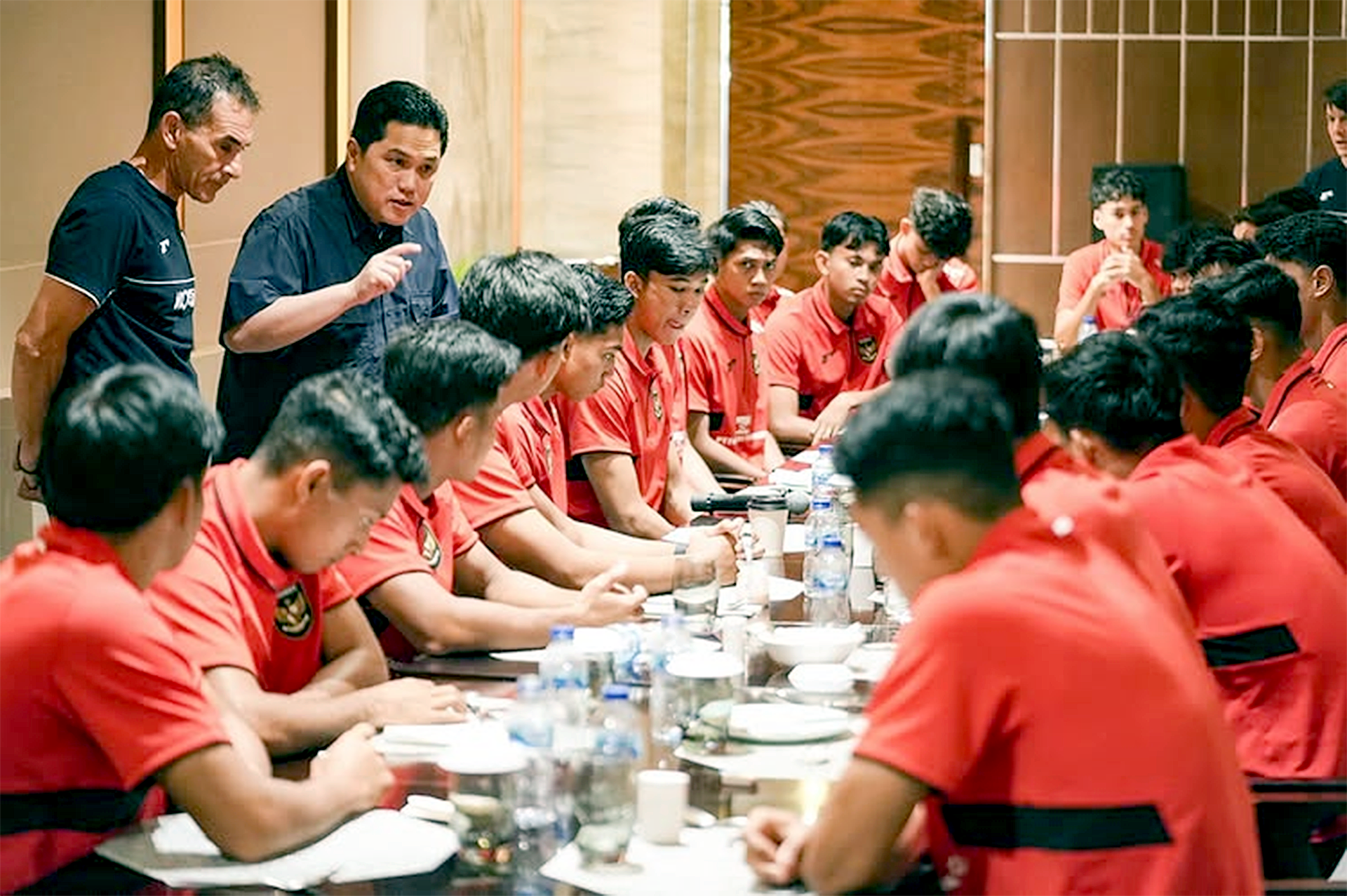 Chủ tịch PSSI 'ra lệnh' U23 Indonesia phải thi đấu hết mình trước Hàn Quốc - Ảnh 1.