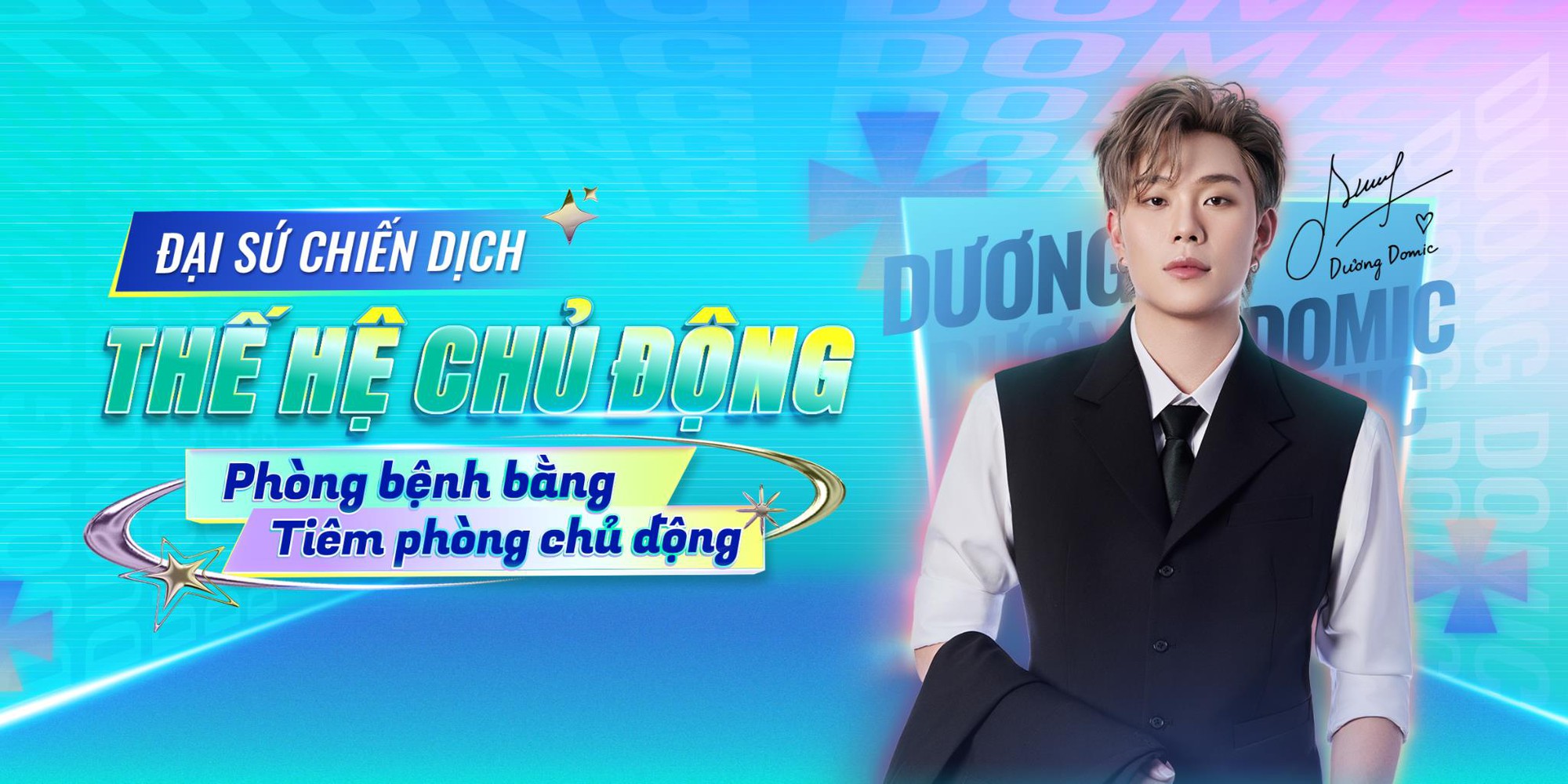 Dương Domic cùng Long Châu ‘kết nối’ Gen Z 'Vì một Việt Nam khỏe mạnh ...