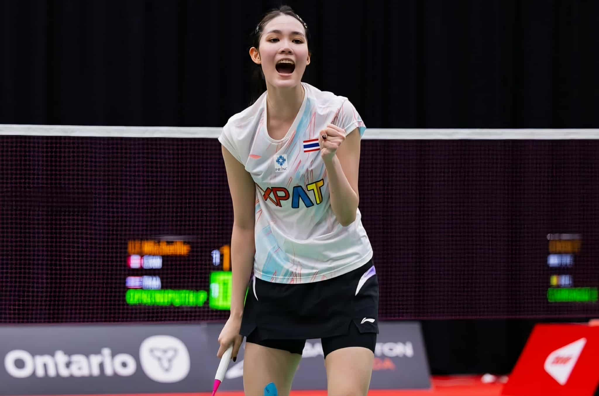Hot girl cầu lông Thái Lan đánh bại hàng loạt tay vợt Trung Quốc - Ảnh 1.