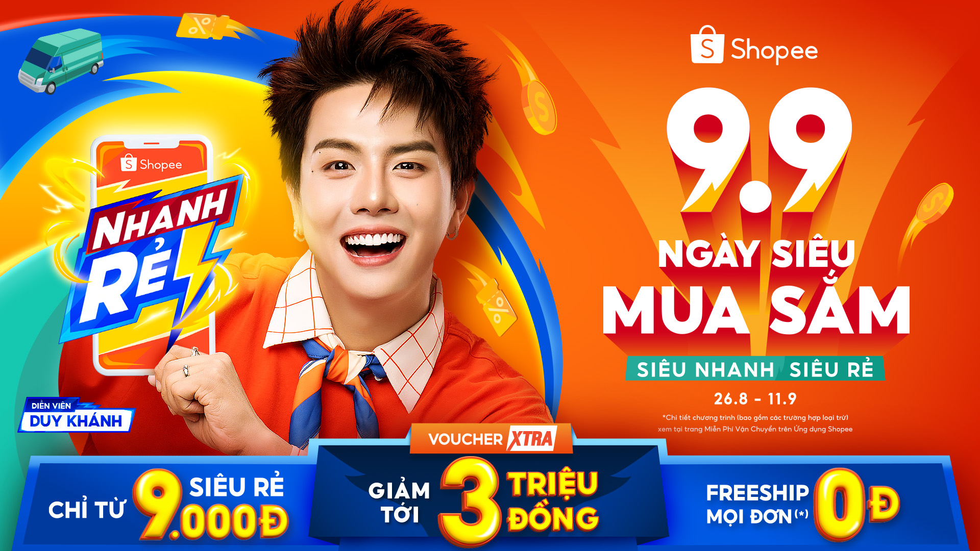 Khởi động ‘9-9 Ngày Siêu Mua Sắm’, Shopee kích cầu tiêu dùng mùa cuối năm - Ảnh 1. Shopee - Ảnh 1.