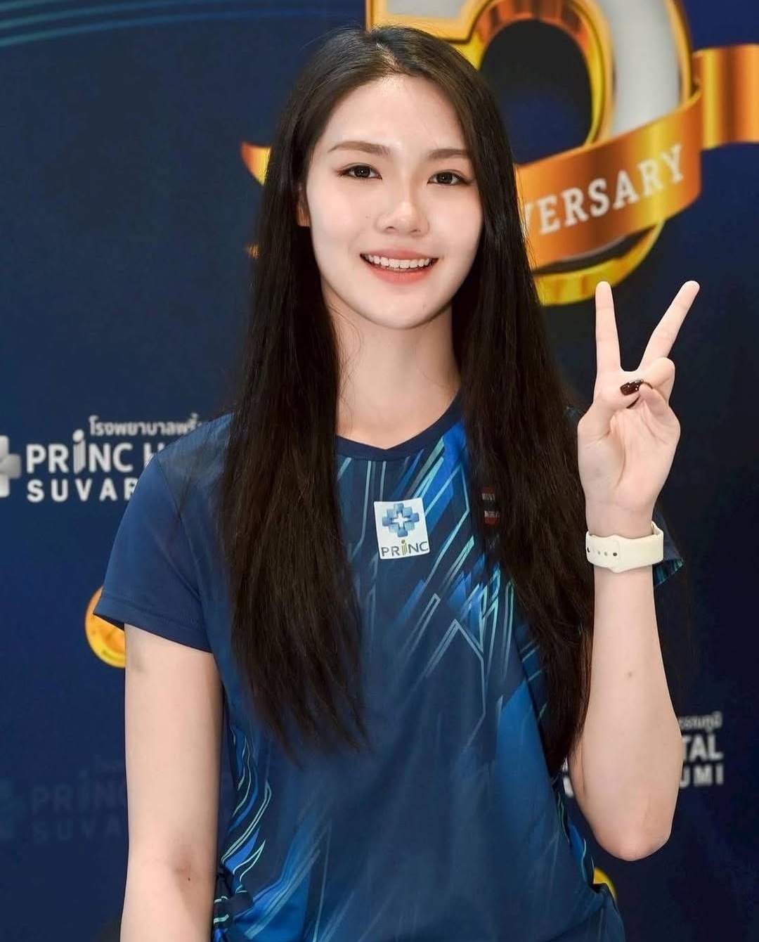 The beauty of the 18 -year -old Thai badminton player is causing fever - Photo 9.