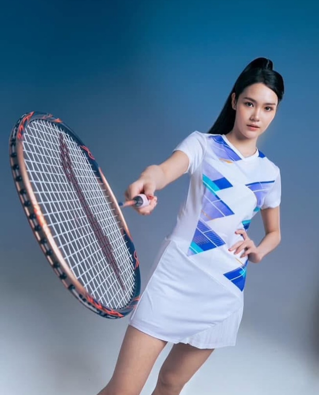 The beauty of the 18 -year -old Thai badminton player is causing fever - Photo 14.