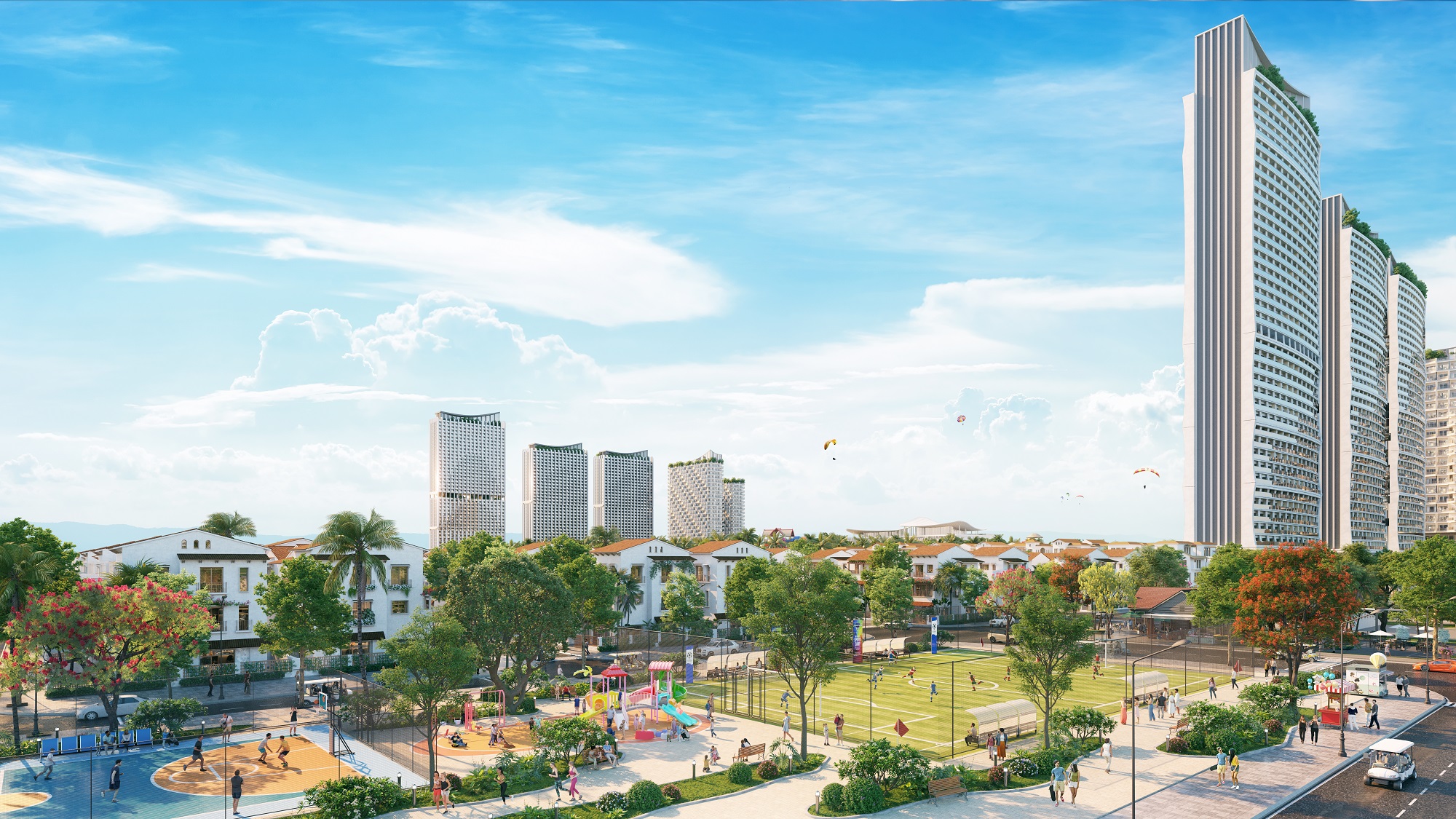 Dự án Sun Group Vũng Tàu: Ra mắt hai tòa tháp - Ảnh 1.