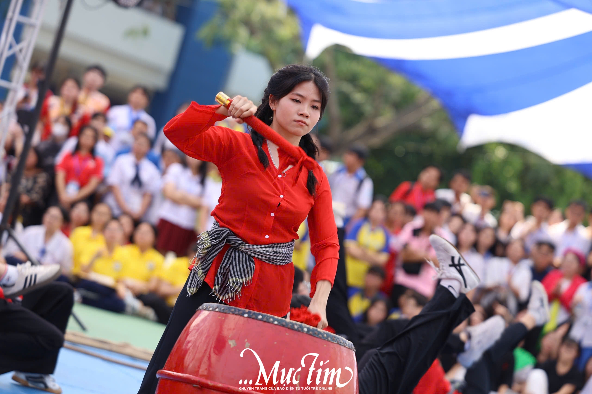 Hội trại truyền thống 9-1 cụm trại 7: Thổi hồn tuổi trẻ vào giá trị truyền thống  - Ảnh 6.