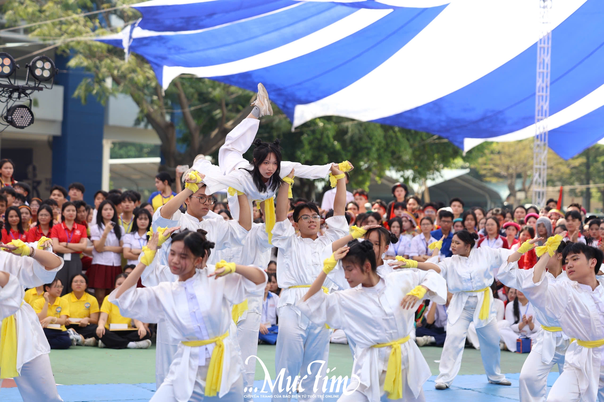 Hội trại truyền thống 9-1 cụm trại 7: Thổi hồn tuổi trẻ vào giá trị truyền thống  - Ảnh 10.
