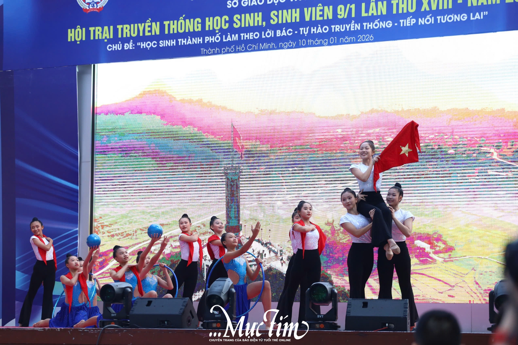 ‘Đặc sản’ cụm trại 3 Hội trại truyền thống 9-1: văn nghệ dàn dựng công phu, mãn nhãn - Ảnh 8.