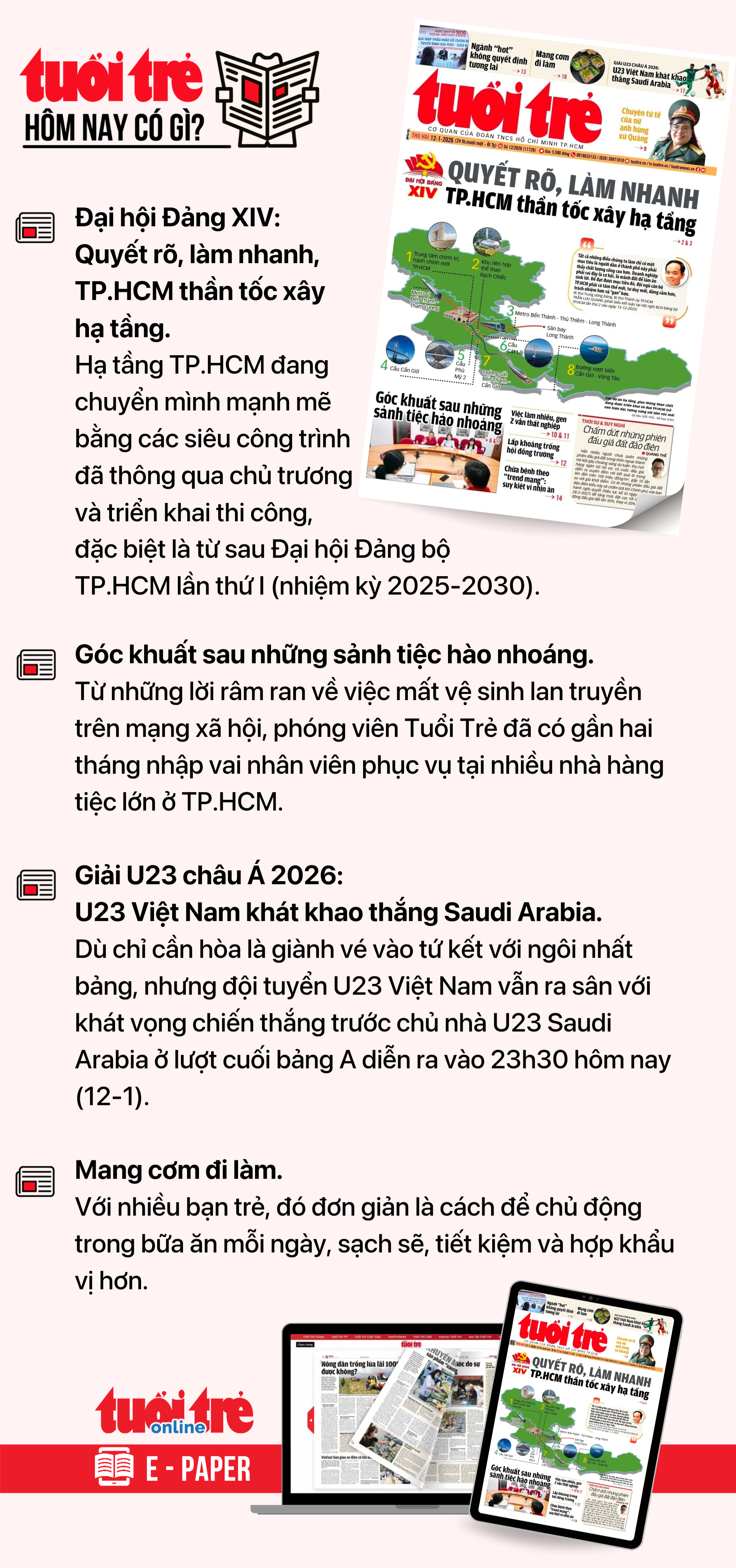 Morning news, January 12th: Pham Nhat Vuong's green taxi company ...