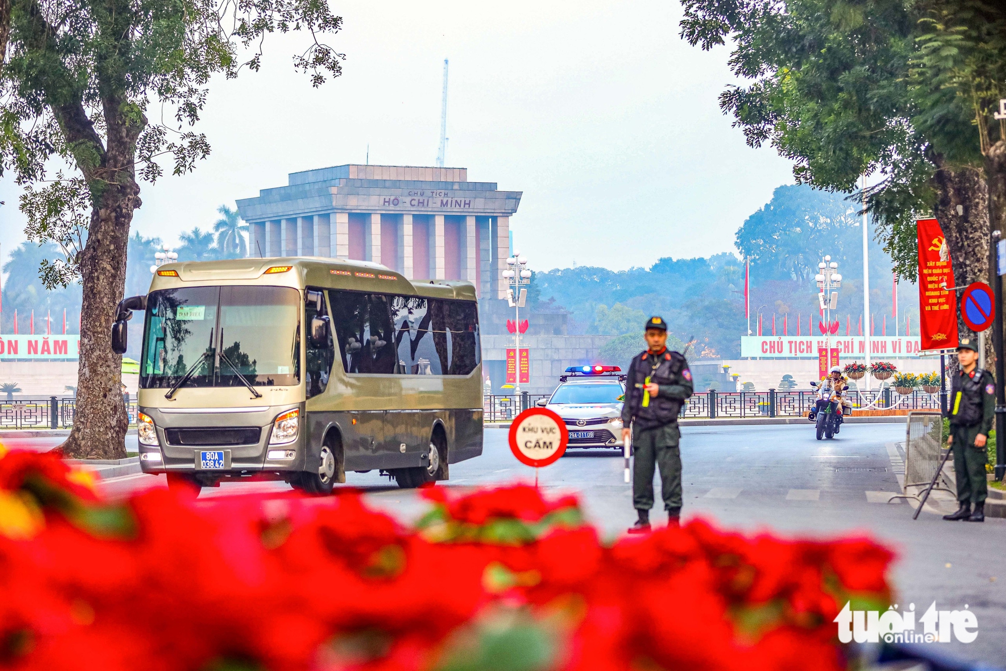 View - Vietnam rehearses security, transport plans ahead of National Party Congress