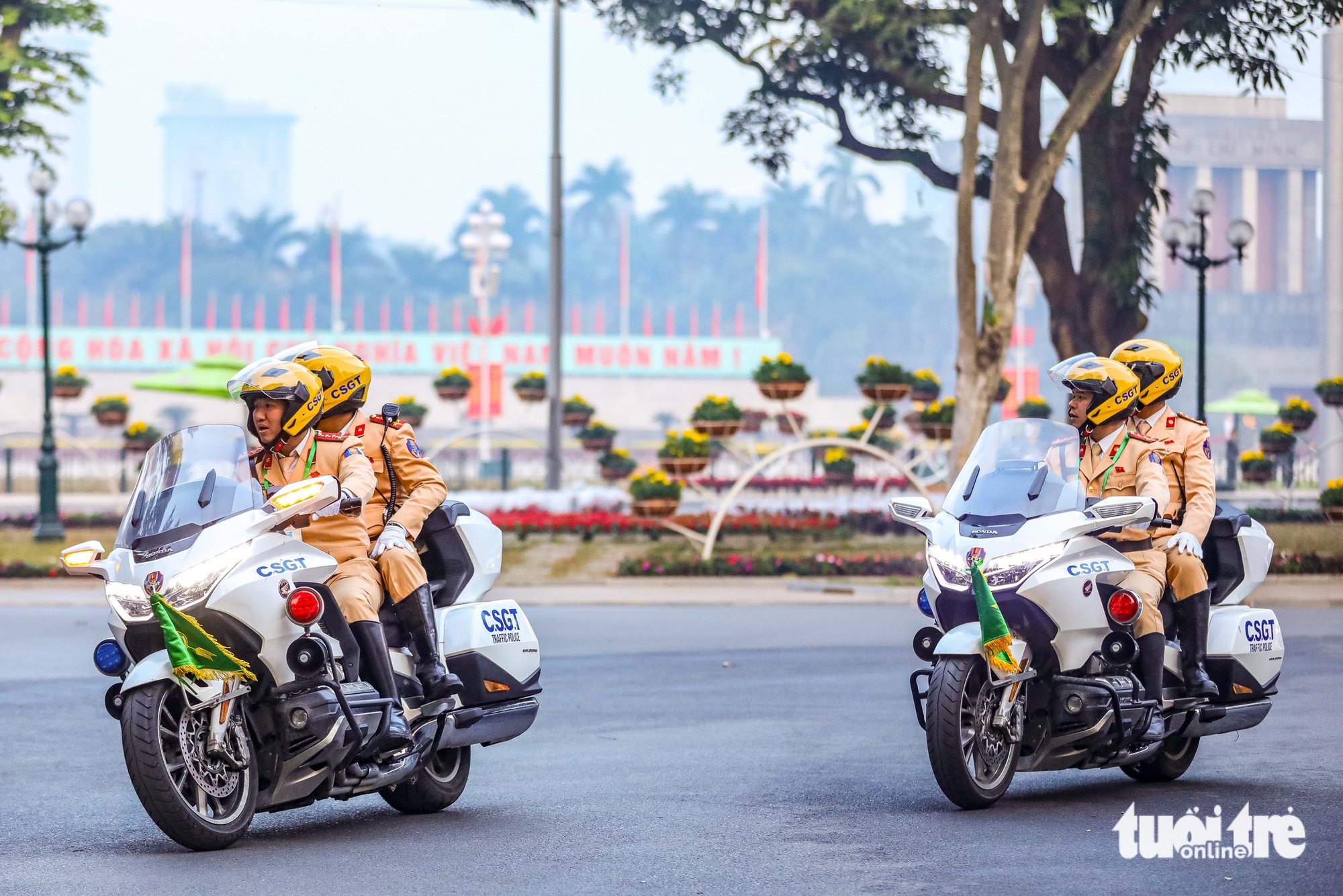 View - Vietnam rehearses security, transport plans ahead of National Party Congress