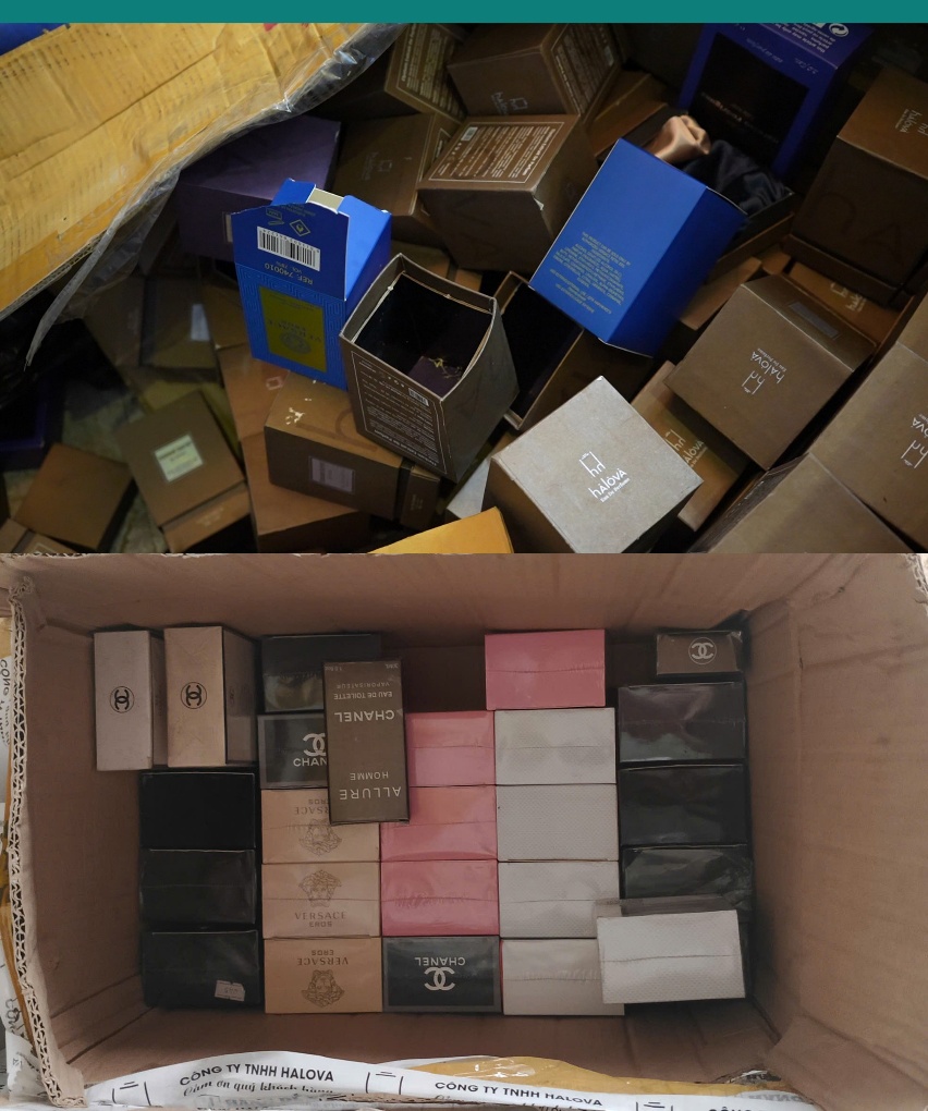 Cục Quản lý dược đề nghị xác minh thông tin về cơ sở làm cả ngàn lít nước hoa giả - Ảnh 1.