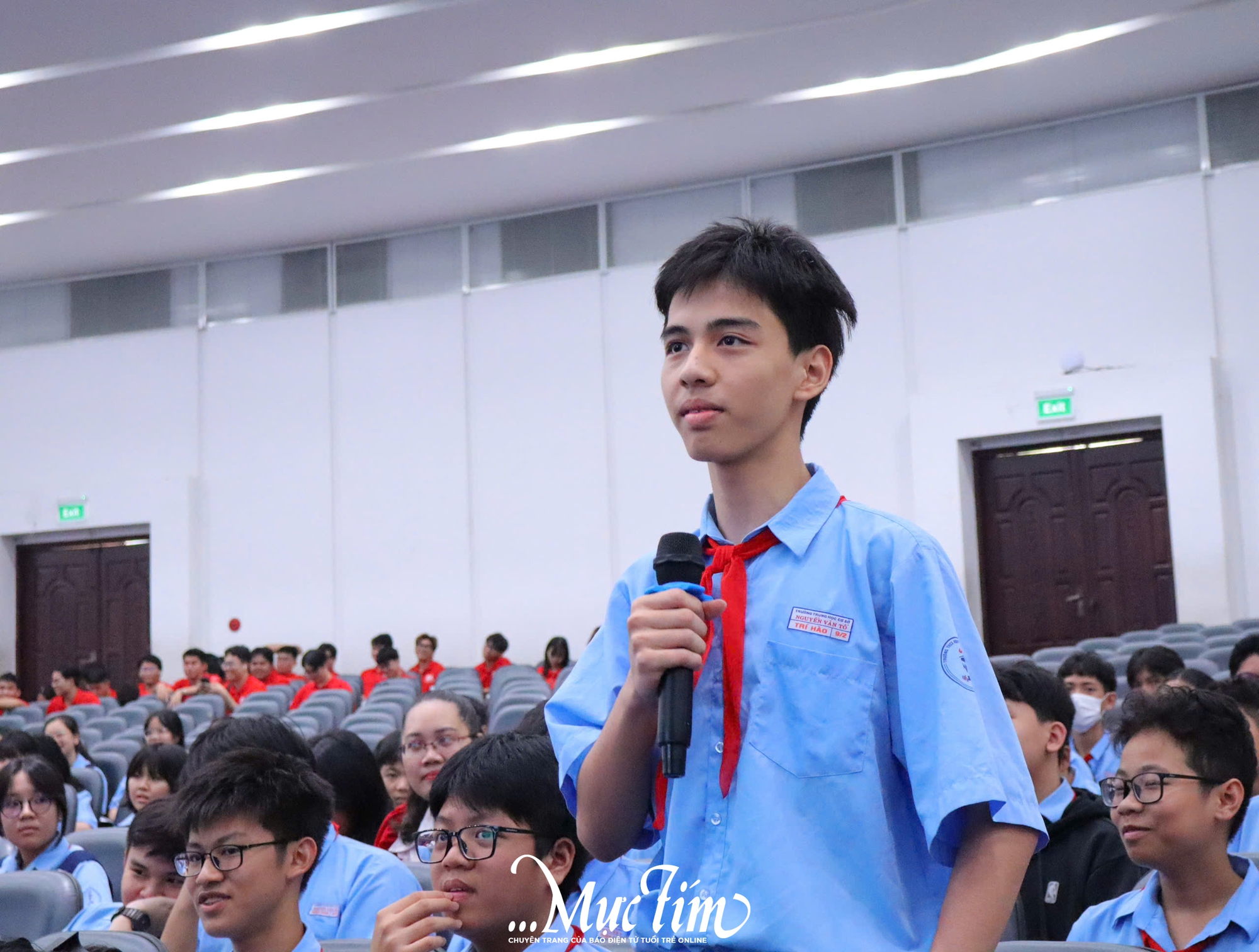 Teen Trường THCS Nguyễn Văn Tố hào hứng đi tìm 'lời giải' cho tương lai - Ảnh 1.