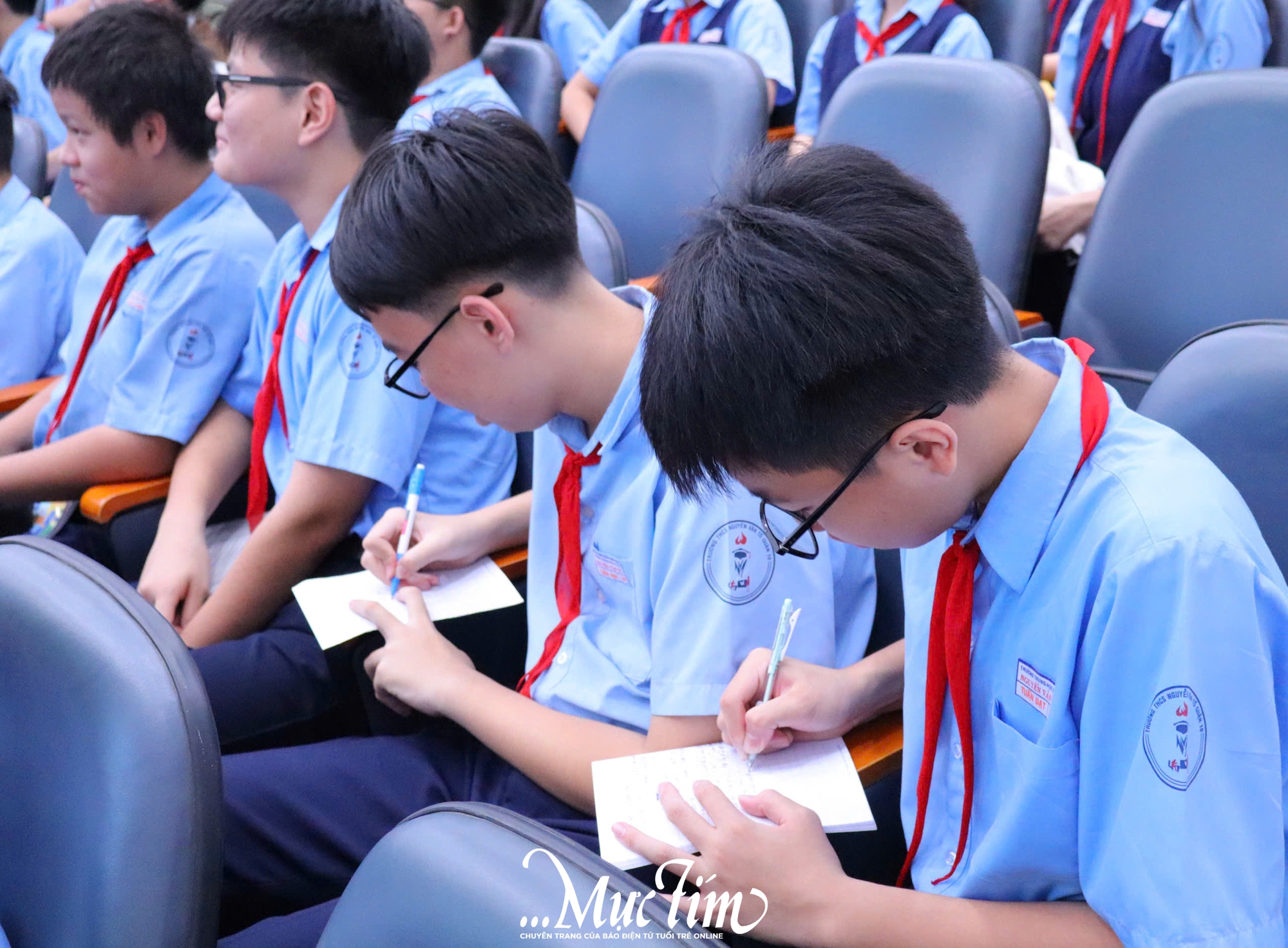 Teen Trường THCS Nguyễn Văn Tố hào hứng đi tìm 'lời giải' cho tương lai - Ảnh 4.