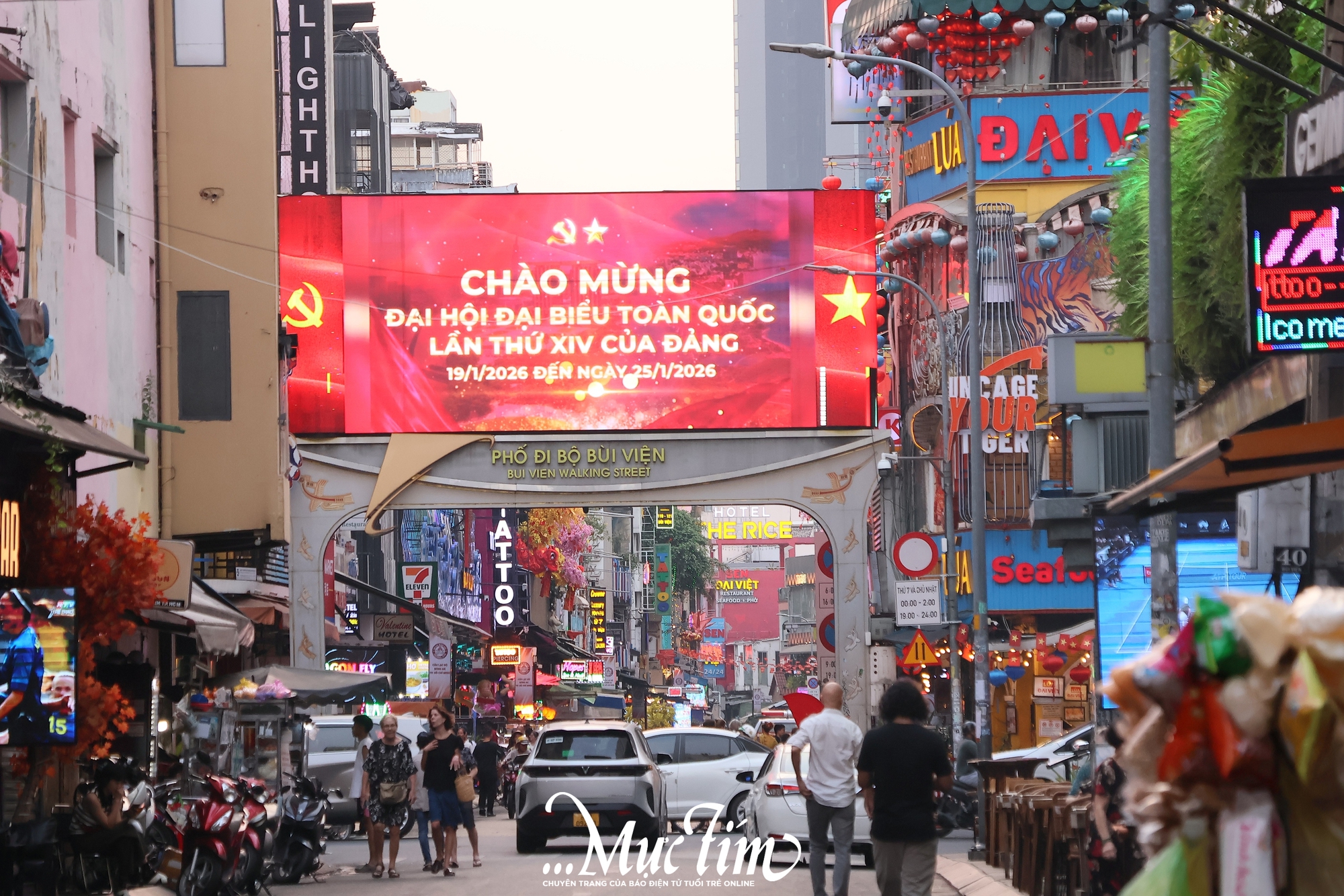 Đường phố TP.HCM rực rỡ chào mừng Đại hội Đảng- Ảnh 7.