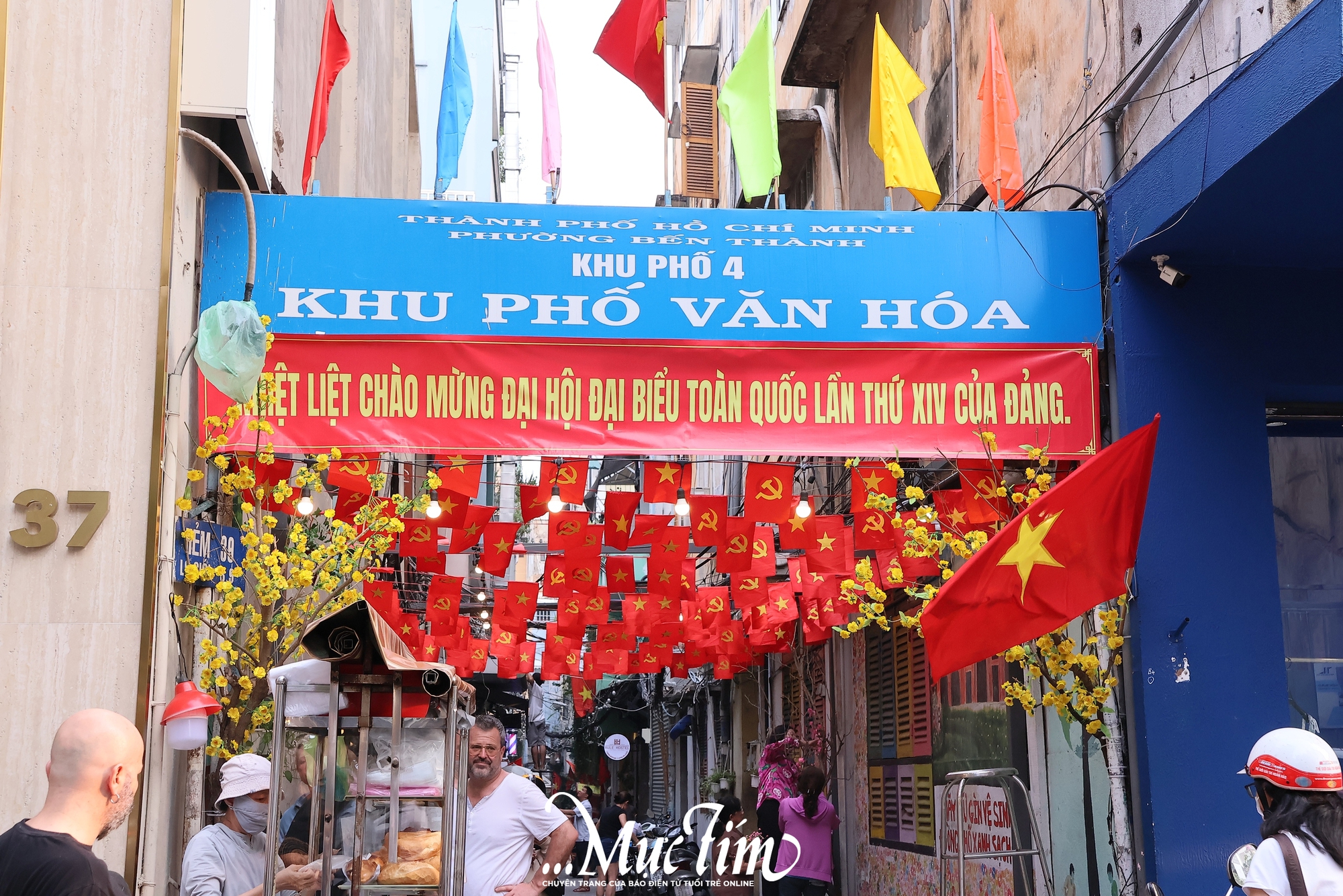 Đường phố TP.HCM rực rỡ chào mừng Đại hội Đảng- Ảnh 8.
