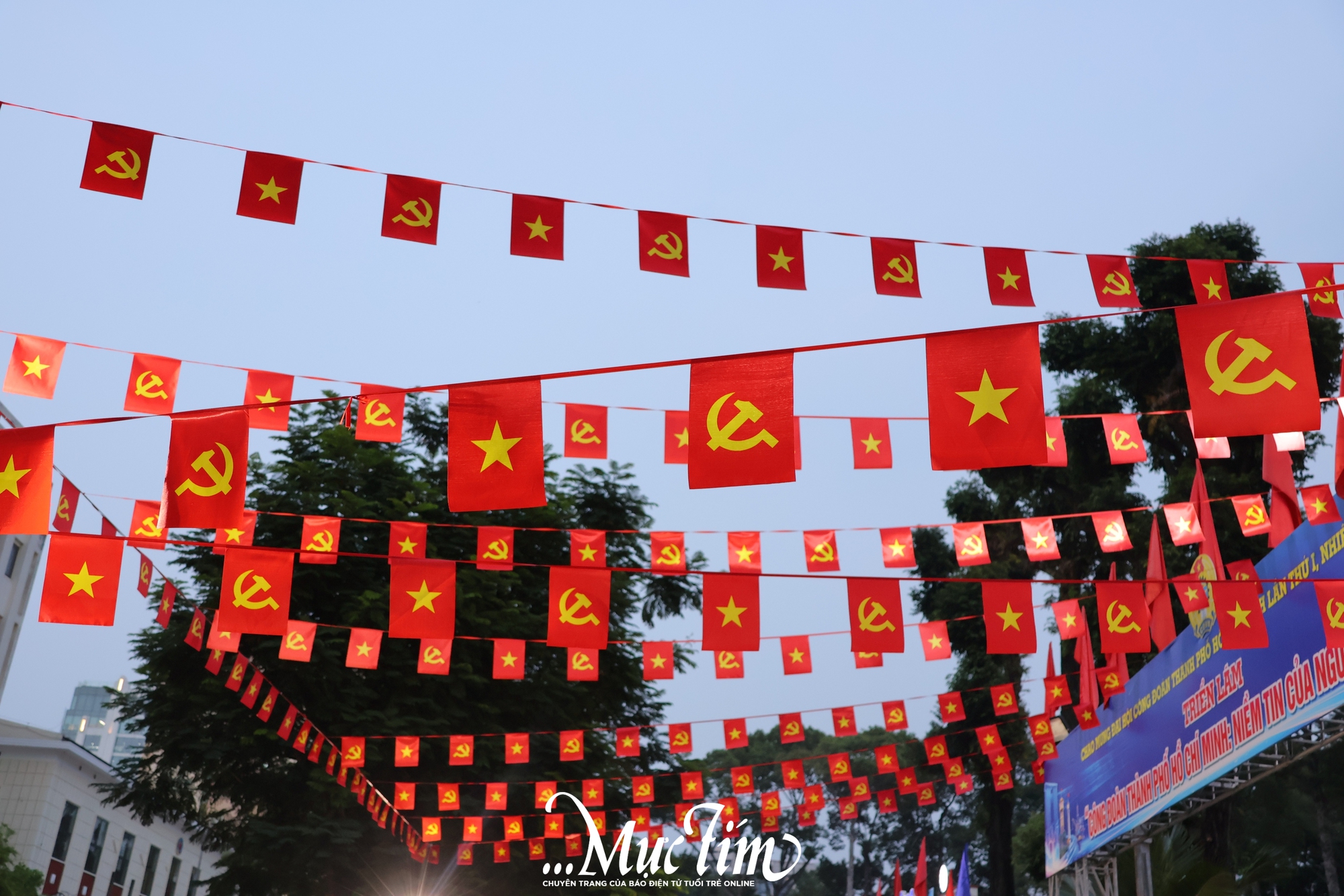 Đường phố TP.HCM rực rỡ chào mừng Đại hội Đảng- Ảnh 9.
