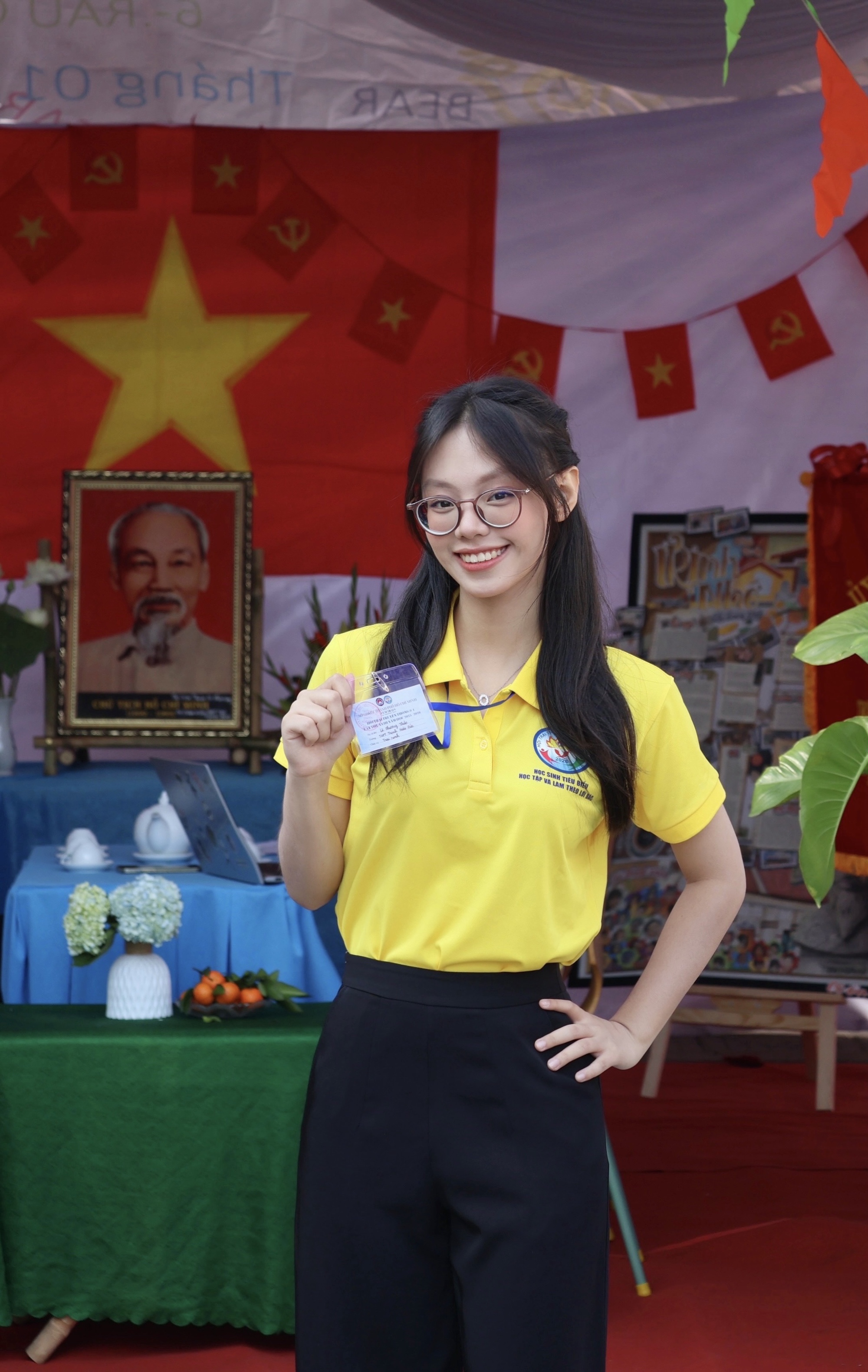 Chân dung nữ sinh văn võ song toàn của Trường THPT Trịnh Hoài Đức- Ảnh 3.