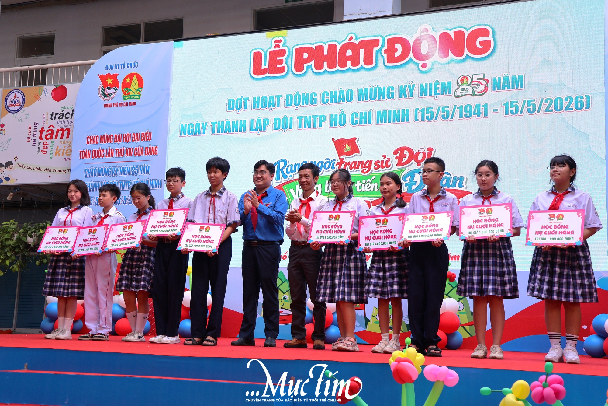 Thiếu nhi TP.HCM hăng hái hưởng ứng 135 ngày thi đua chào mừng kỷ niệm 85 năm Ngày thành lập Đội  - Ảnh 8.