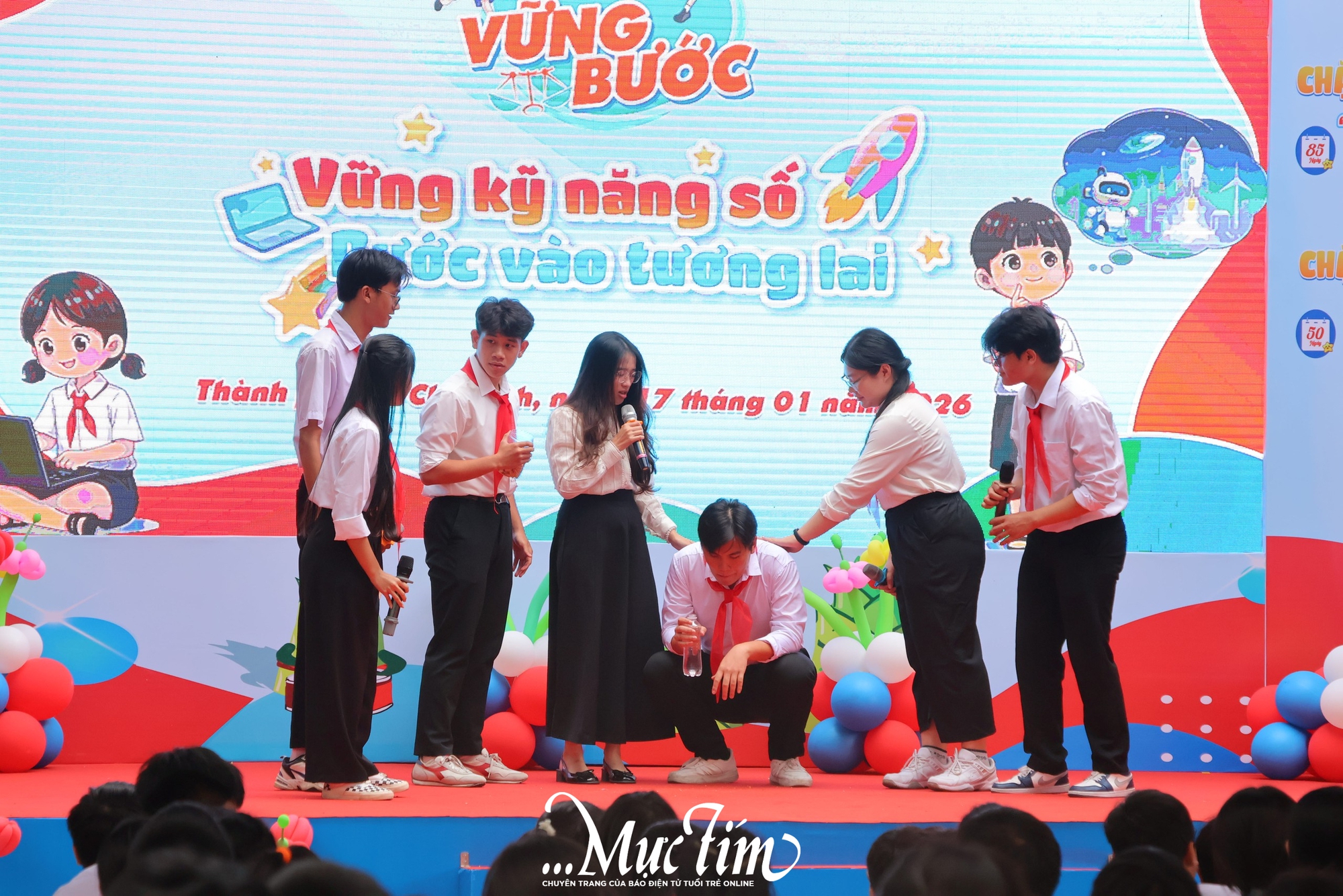 Thiếu nhi TP.HCM hăng hái hưởng ứng 135 ngày thi đua chào mừng kỷ niệm 85 năm Ngày thành lập Đội  - Ảnh 17.