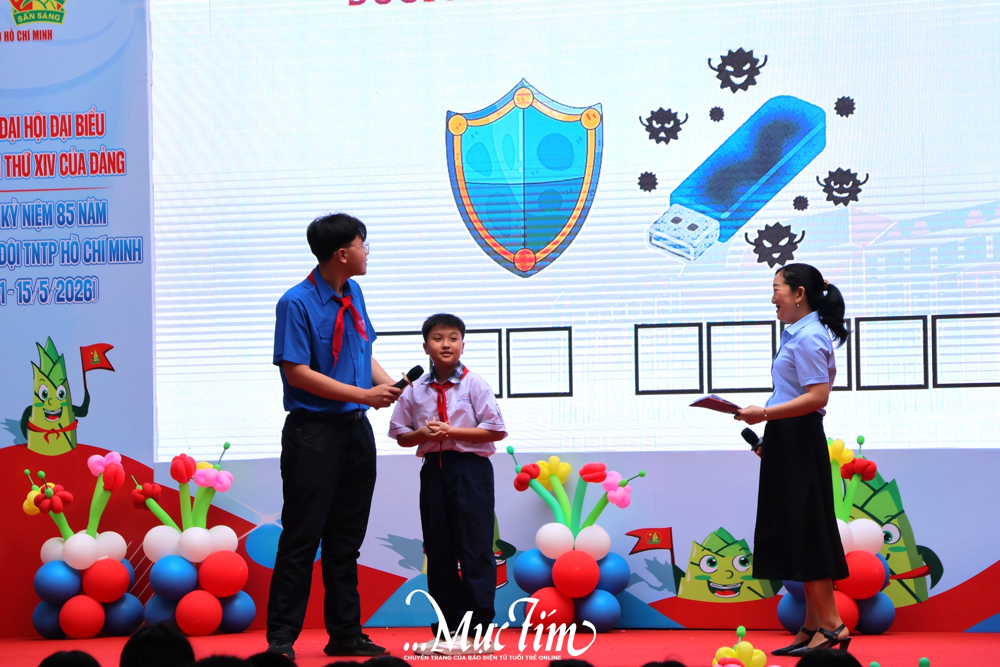 Thiếu nhi TP.HCM hăng hái hưởng ứng 135 ngày thi đua chào mừng kỷ niệm 85 năm Ngày thành lập Đội  - Ảnh 19.