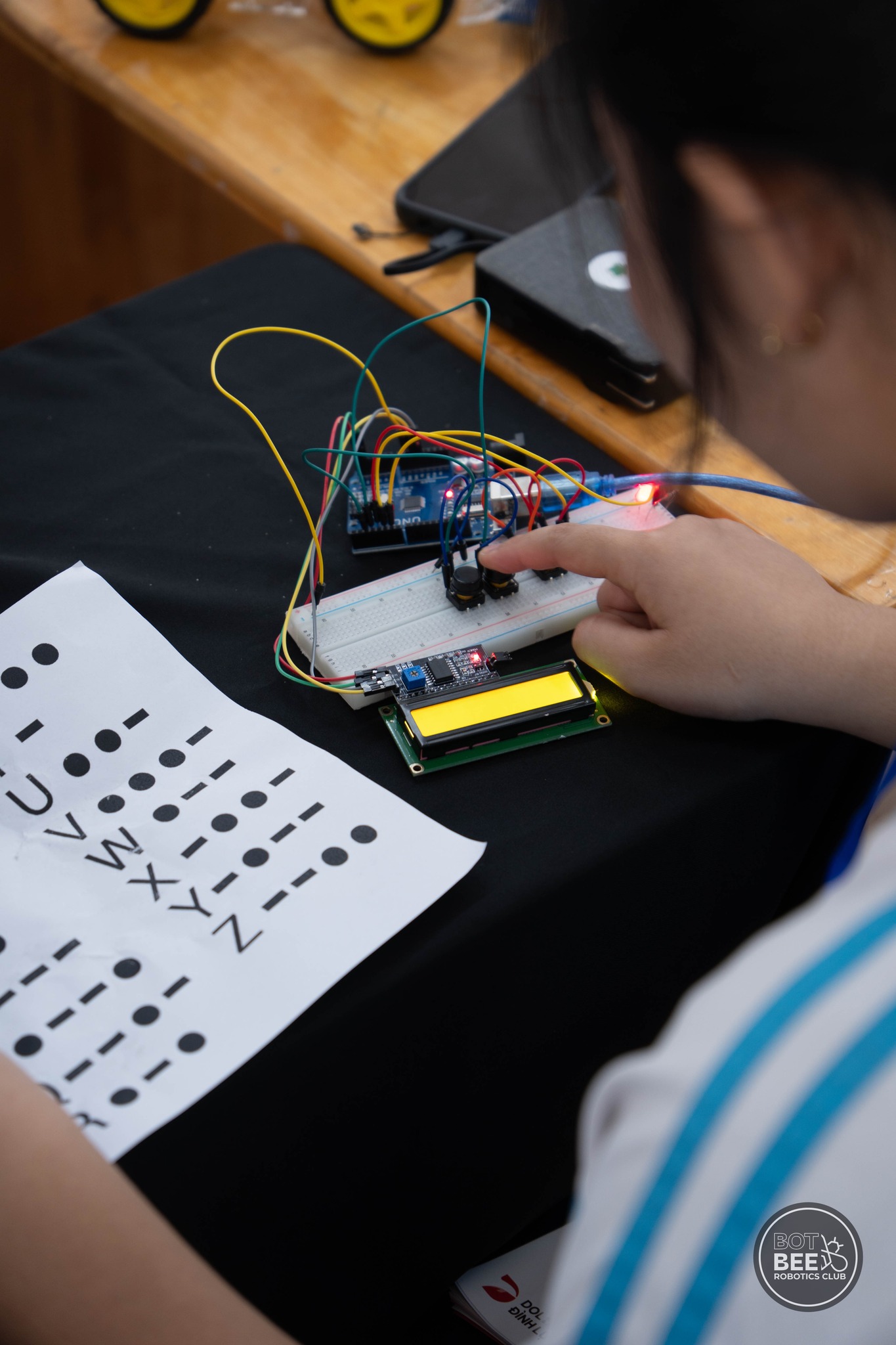 Những "bạn ong" yêu robot của Trường THPT chuyên Trần Đại Nghĩa- Ảnh 3.