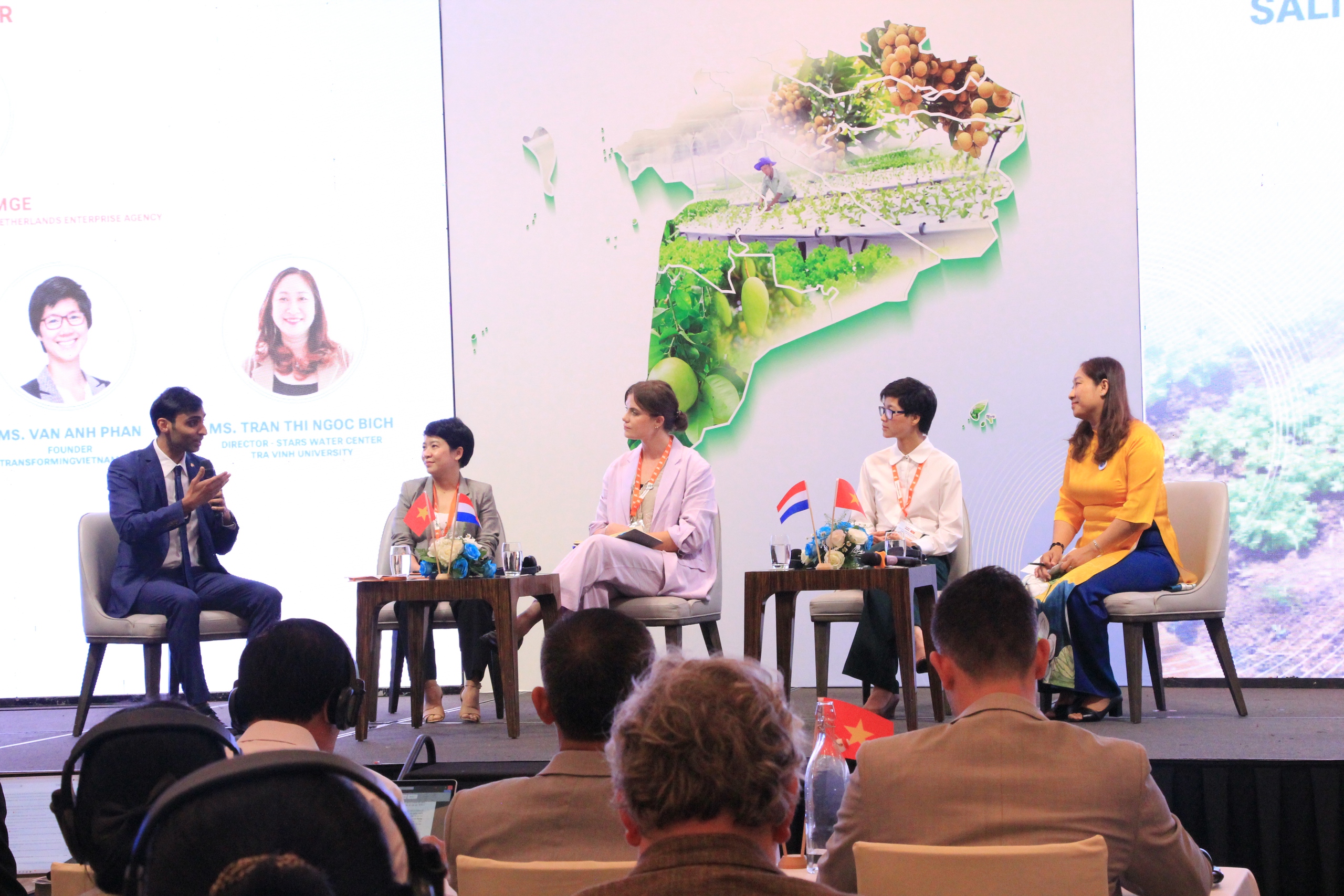 Vietnam, the Netherlands discuss tackling saline soils in Mekong Delta - Ảnh 4.