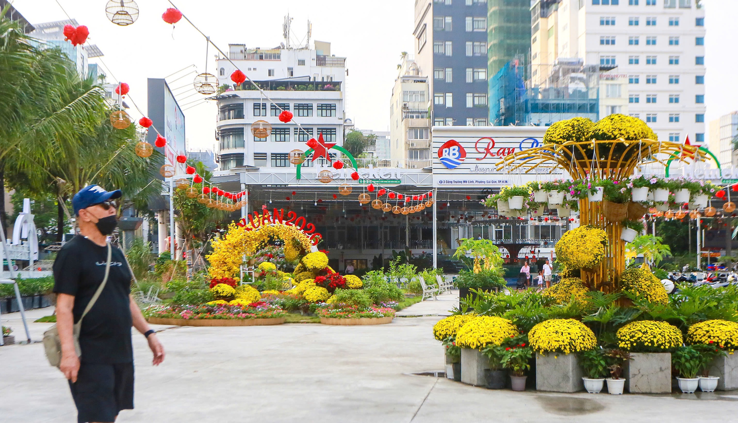 Khang Điền, Phát Đạt, Masterise và những doanh nghiệp nào tài trợ 9 công viên, vườn hoa Tết? - Ảnh 4.