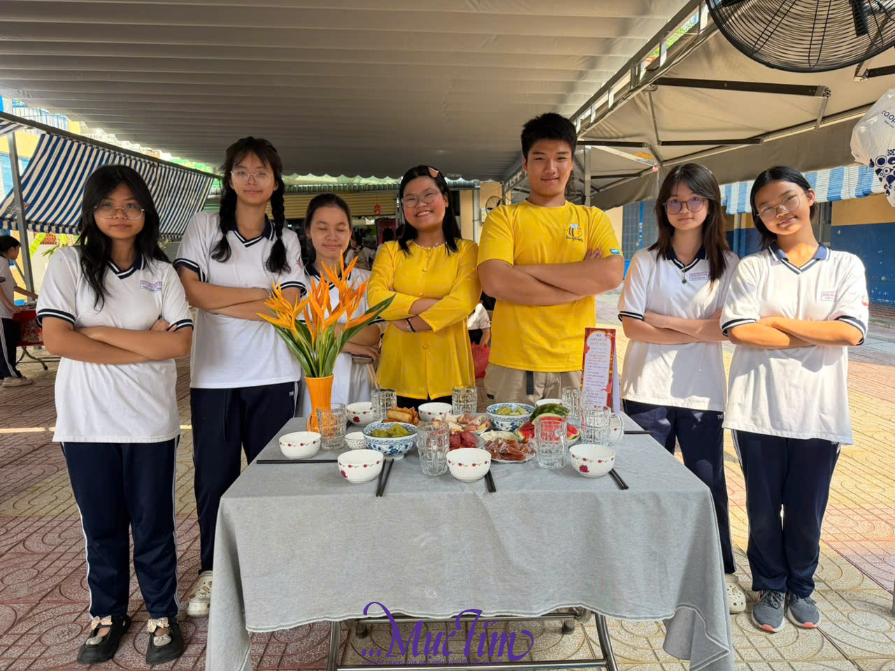 Teen Trường THPT Trần Khai Nguyên đi chợ, nấu ăn đón Tết- Ảnh 5.