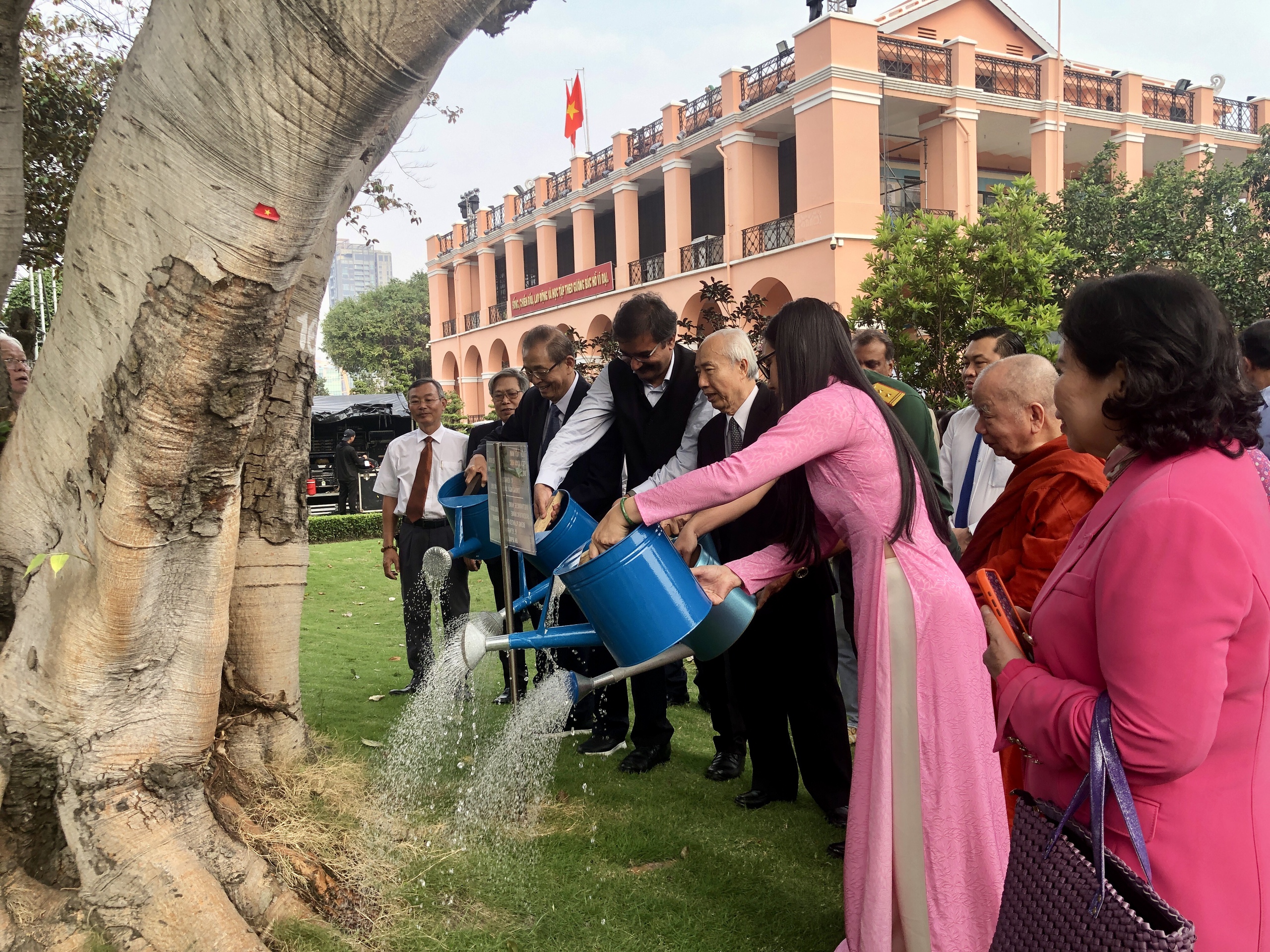 Cây bồ đề tình hữu nghị Việt - Ấn tròn 35 năm tuổi - Ảnh 1.