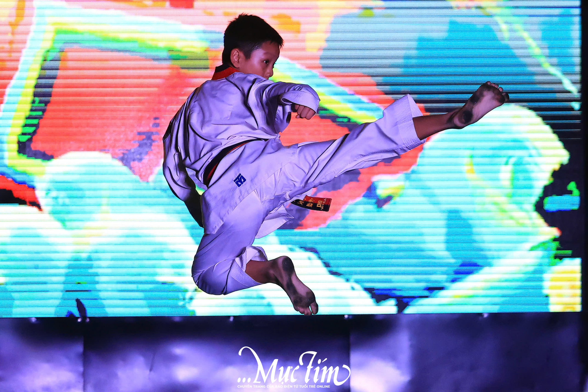 Mãn nhãn đêm hội tài năng của teen Trường THCS Hoàng Văn Thụ - Ảnh 3.