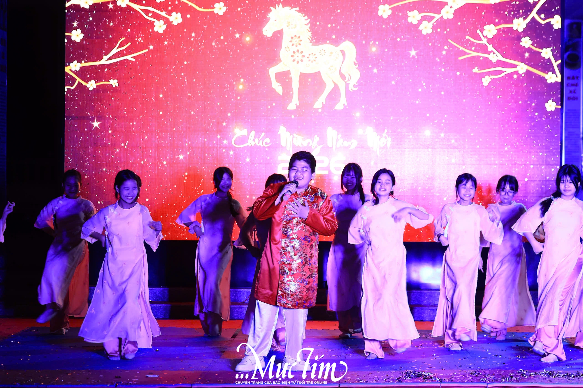 Mãn nhãn đêm hội tài năng của teen Trường THCS Hoàng Văn Thụ - Ảnh 11.