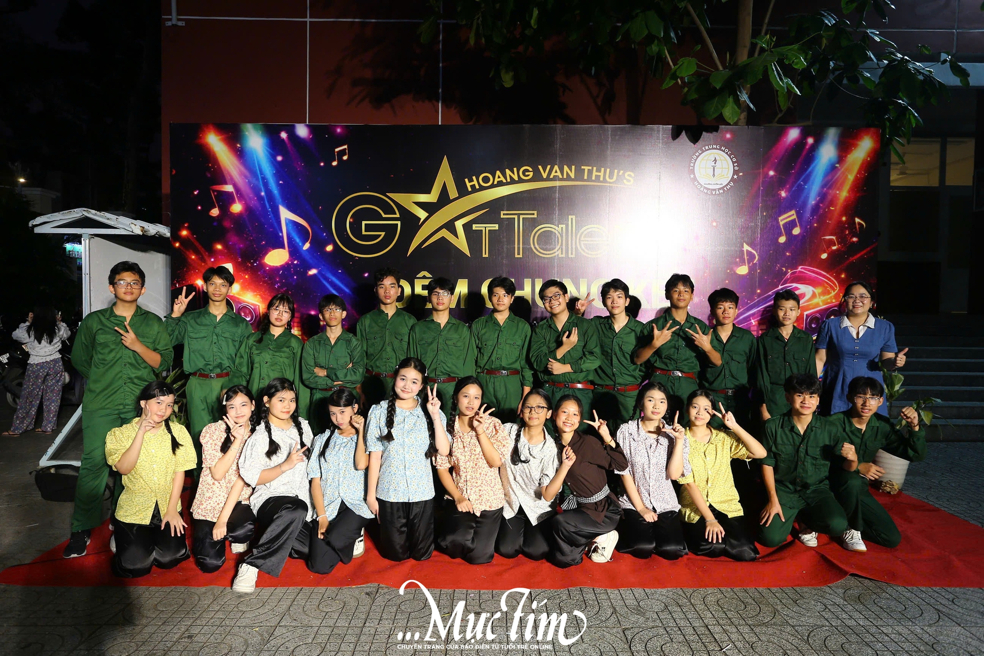 Mãn nhãn đêm hội tài năng của teen Trường THCS Hoàng Văn Thụ - Ảnh 15.