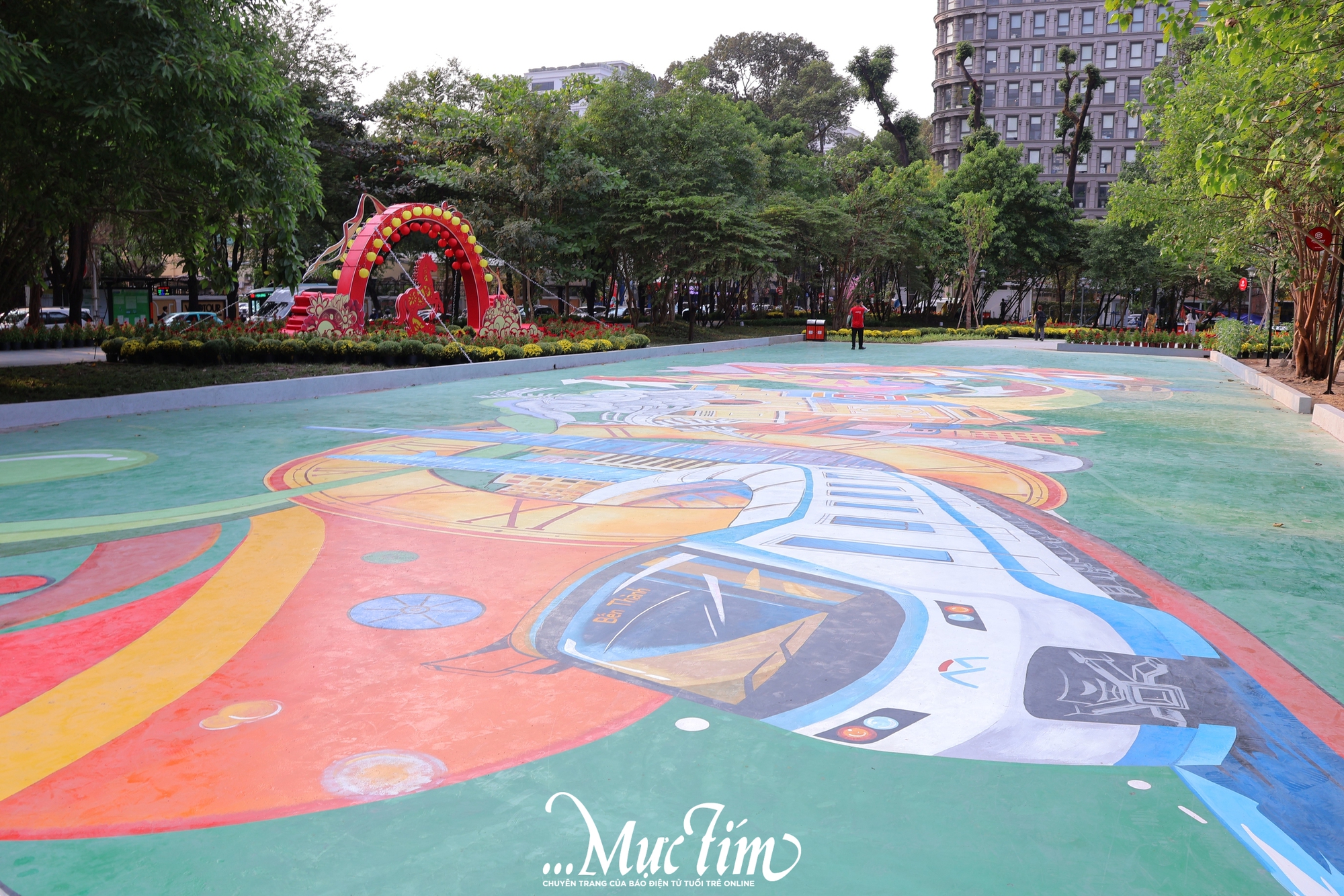 Check-in công viên mới toanh ngay trung tâm TP.HCM dịp Tết Nguyên đán 2026- Ảnh 7.