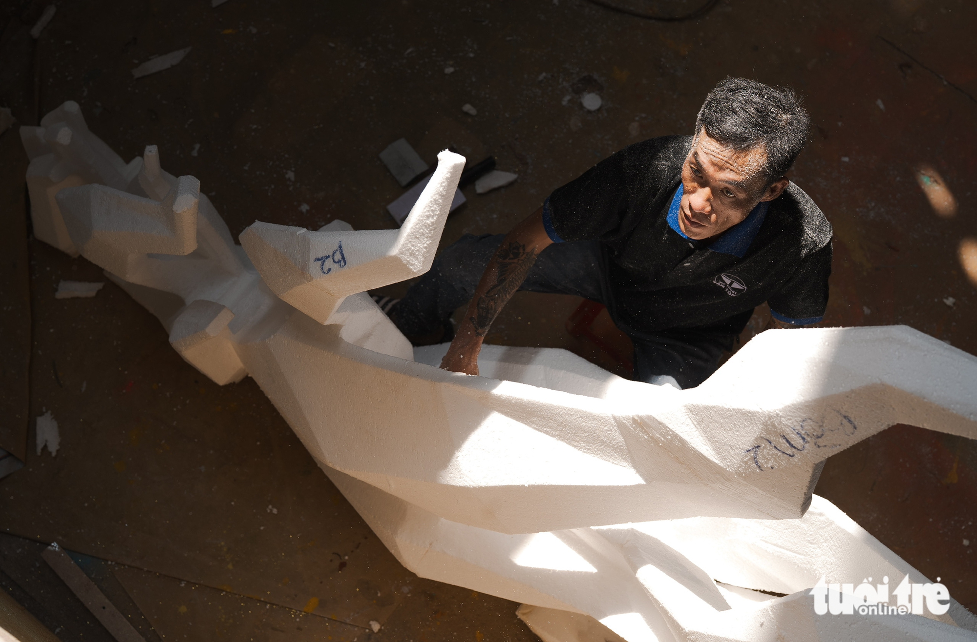 Giant horse sculptures take shape for Ho Chi Minh City’s Nguyen Hue Flower Street 2026- Ảnh 3.