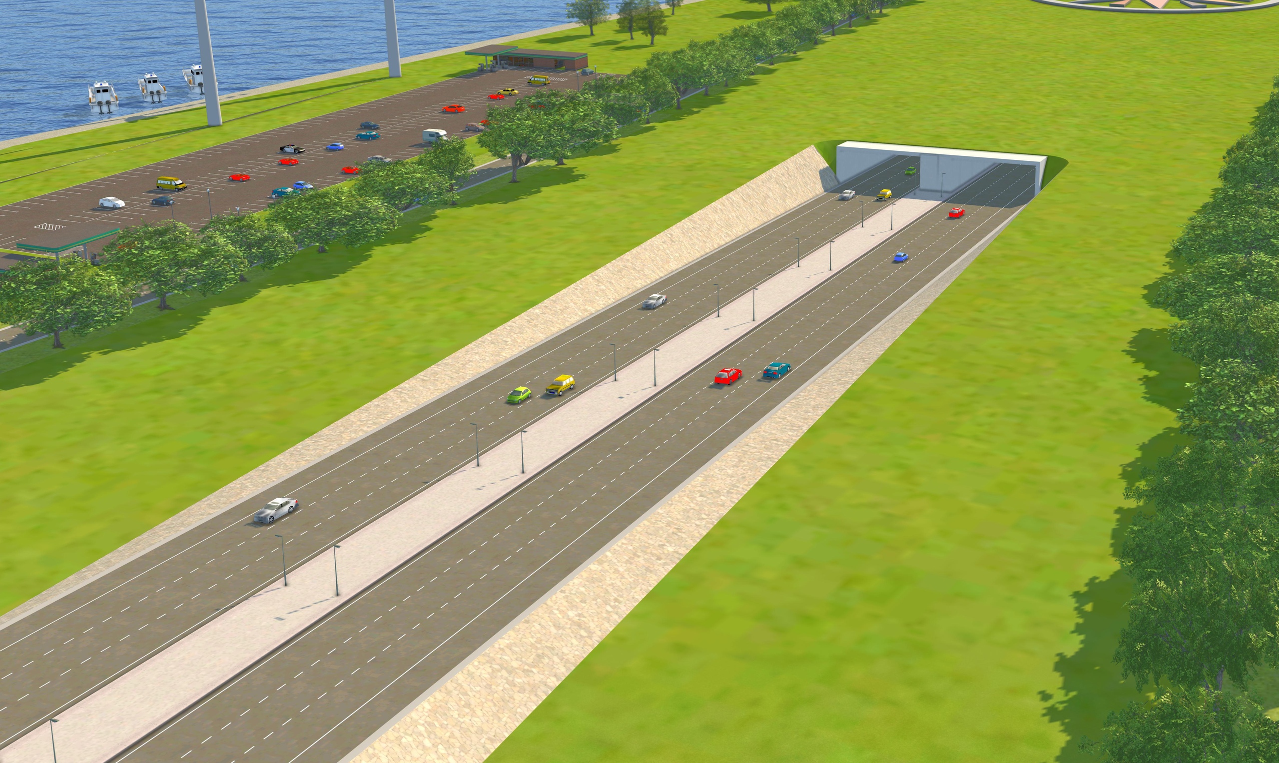 Design revealed for $4bn sea-crossing bridge, road project in Ho Chi Minh City- Ảnh 3.