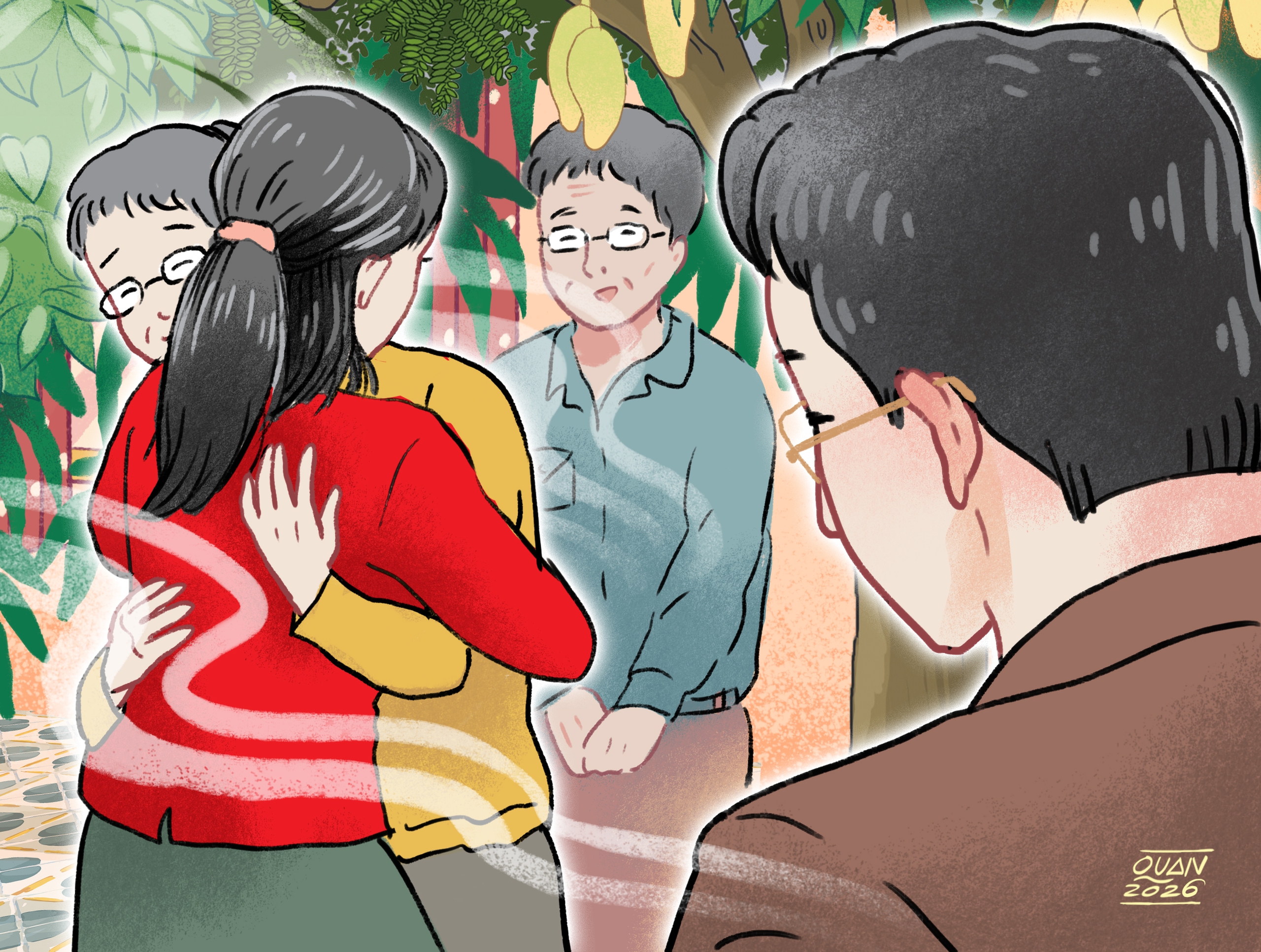 Hỏi công việc, lương thưởng, cưới xin, đâu thể ngăn người hỏi, nên chọn cách trả lời hợp lòng mình - Ảnh 1.