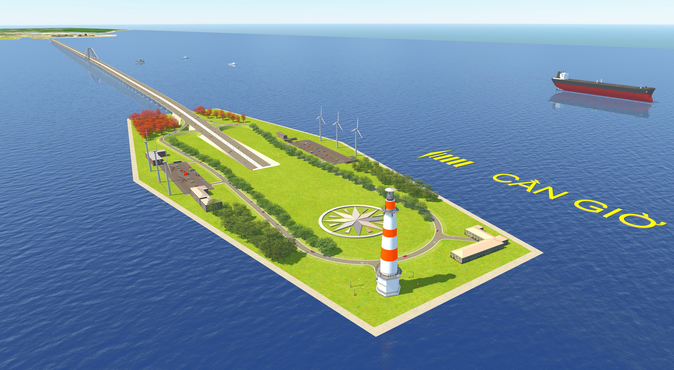 Design revealed for $4bn sea-crossing bridge, road project in Ho Chi Minh City- Ảnh 5.