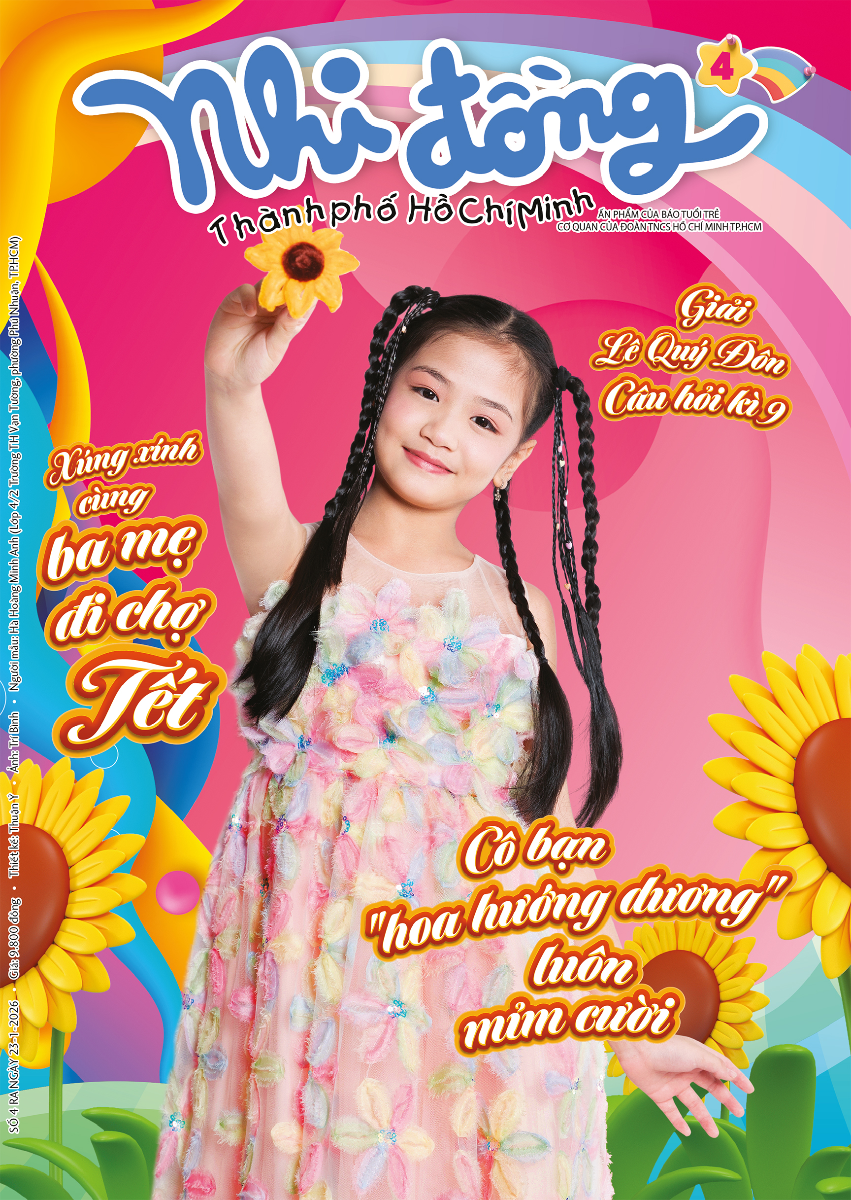 Gương mặt Con ngoan trò giỏi: Cô bạn hoa hướng dương luôn mỉm cười - Ảnh 2.