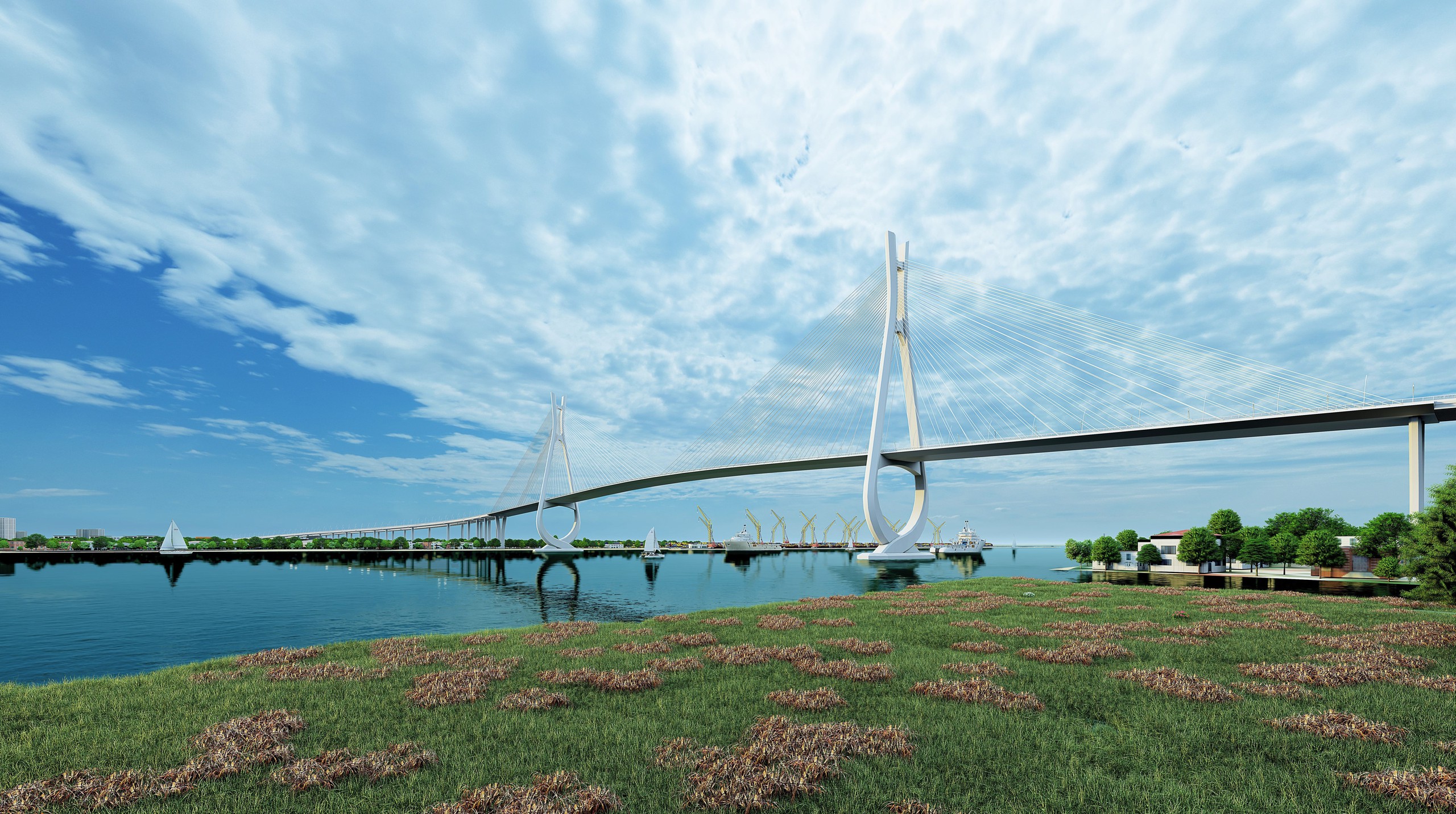 Cầu Cát Lái - Ảnh 1.