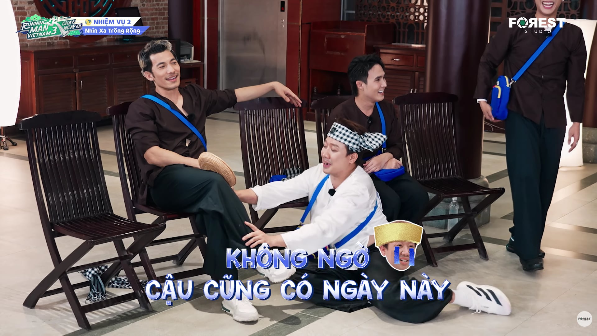 Anh Tú Atus, Liên Bỉnh Phát cùng dẫn đầu trong Running man tập 13- Ảnh 9.