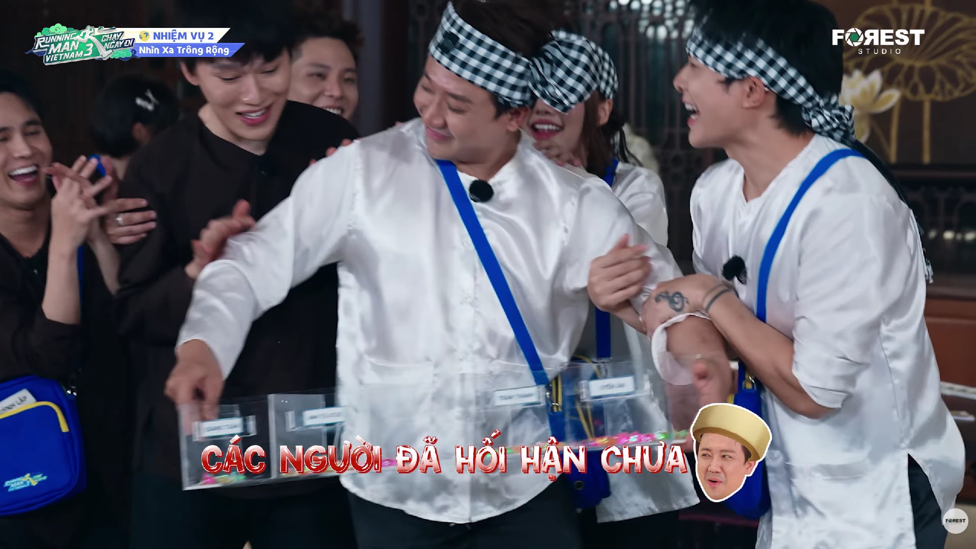 Anh Tú Atus, Liên Bỉnh Phát cùng dẫn đầu trong Running man tập 13- Ảnh 10.