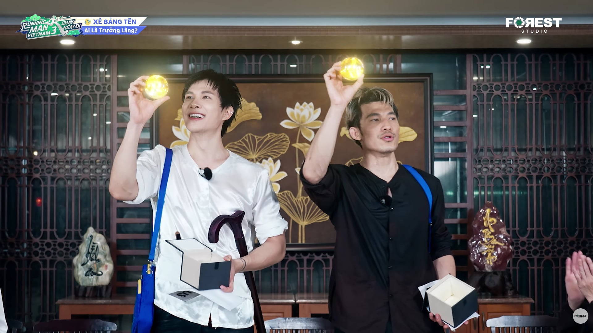 Anh Tú Atus, Liên Bỉnh Phát cùng dẫn đầu trong Running man tập 13- Ảnh 12.