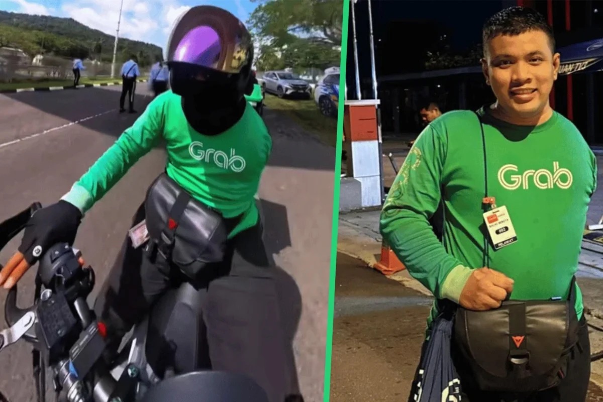 Chàng trai Malaysia mất một tay vẫn miệt mài giao hàng để tích góp tiền cưới vợ - Ảnh 1.