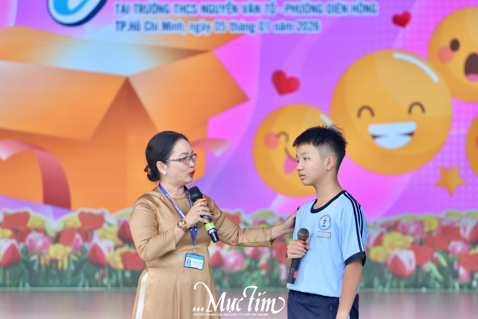 Cùng teen Trường THCS Nguyễn Văn Tố gọi tên cảm xúc - Ảnh 7.
